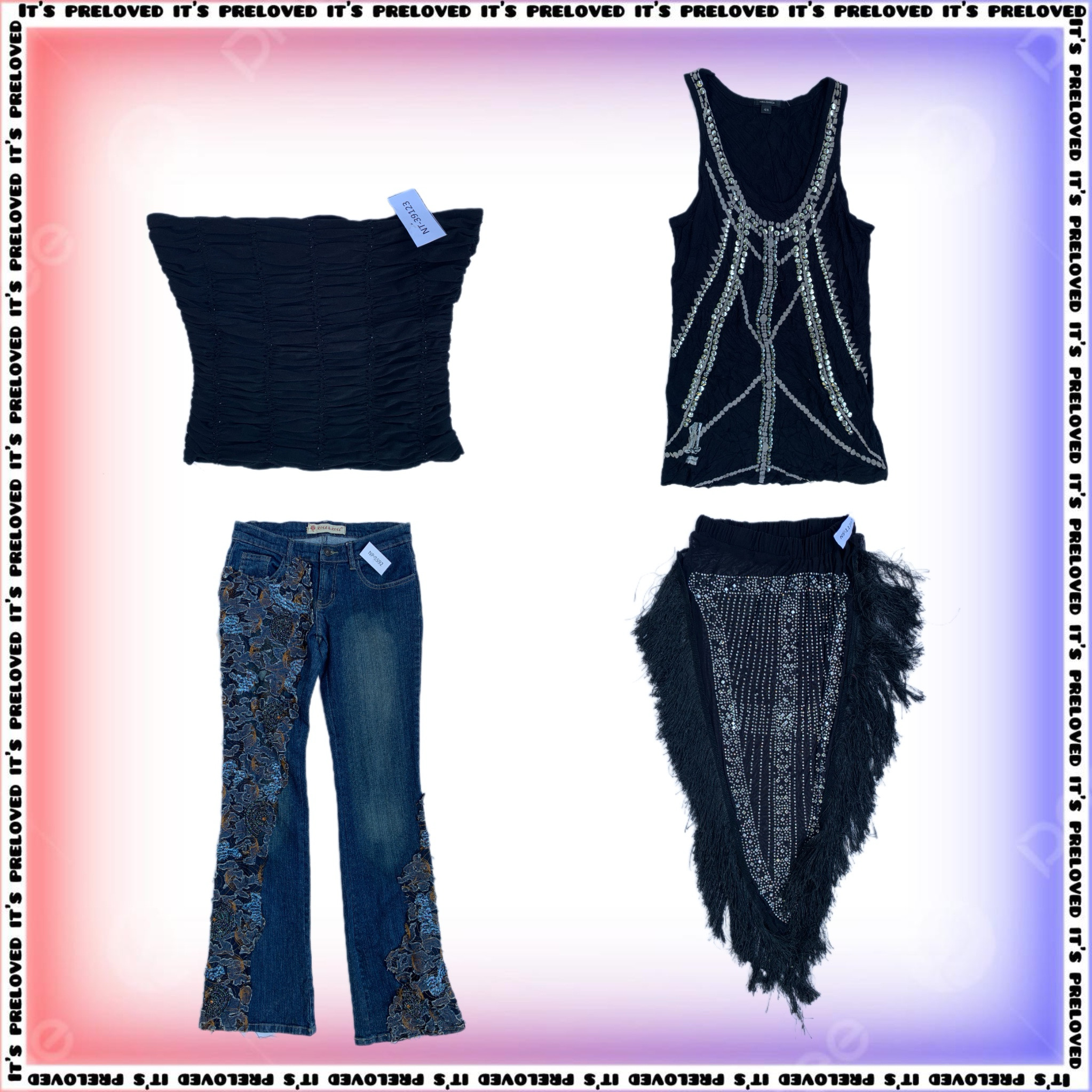 Dark Whimsigothic - Tops, Jupes, Jean, Manteau en fourrure, Mélange de vestes (SS-183)