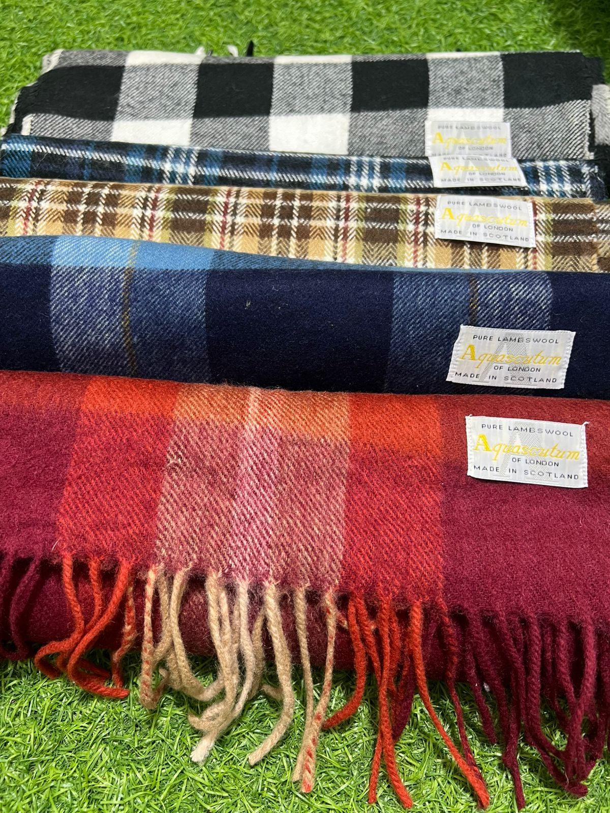 ヴィンテージ アクアスカム スカーフ