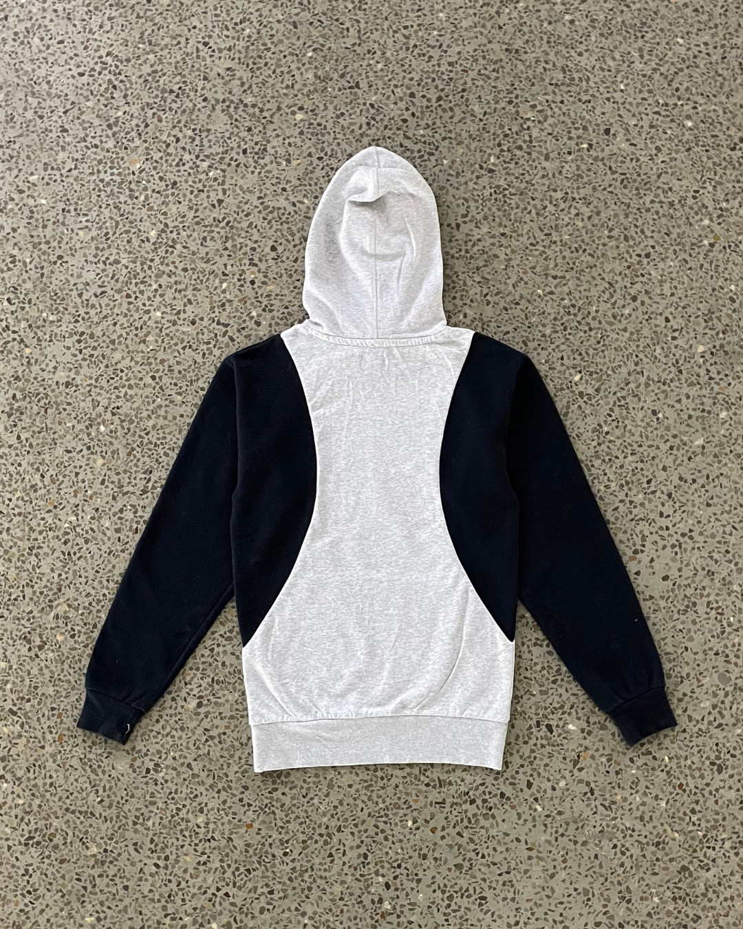 Upcycled Contrast Panel Hoodie