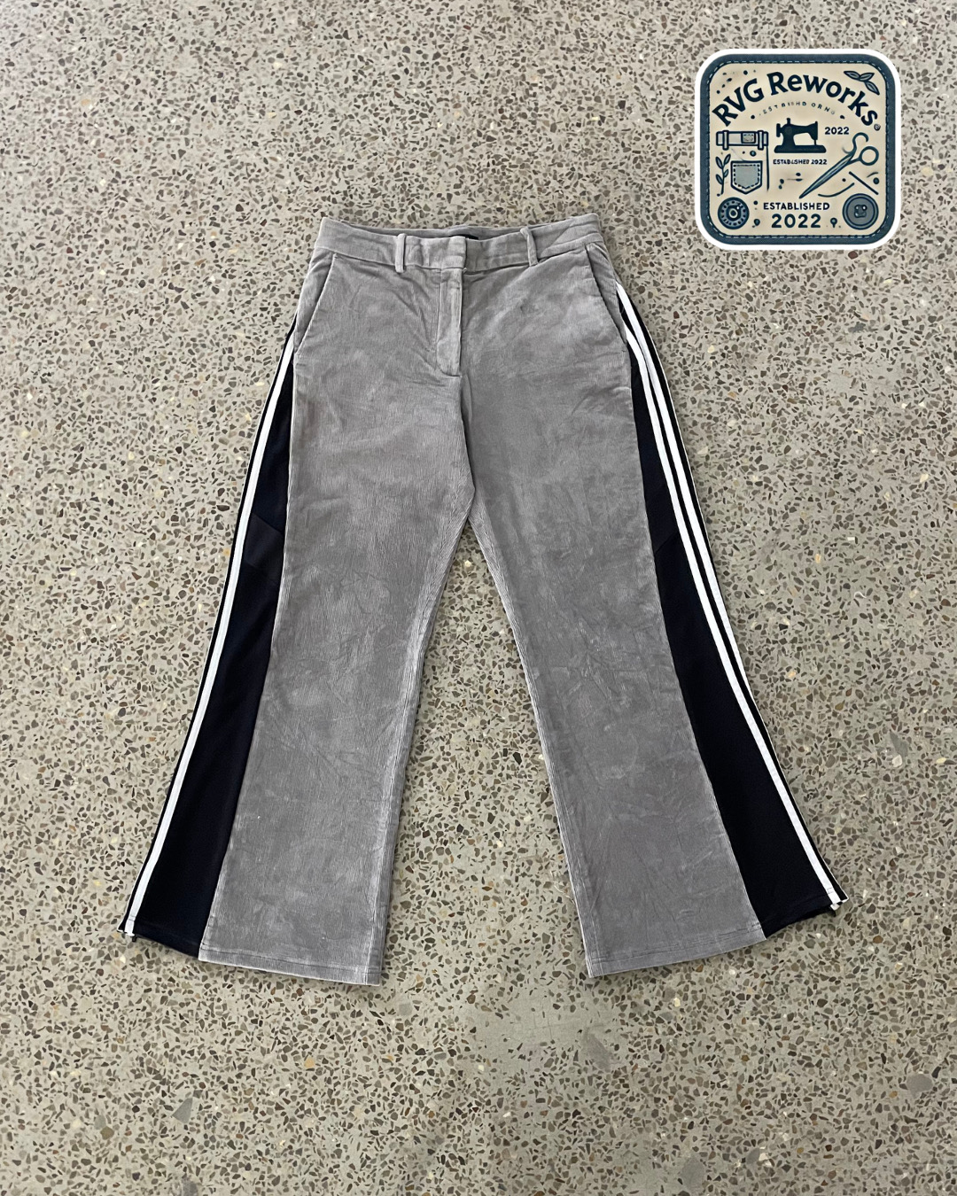 Upcycled Y2K Adidas Corduroy Pants
