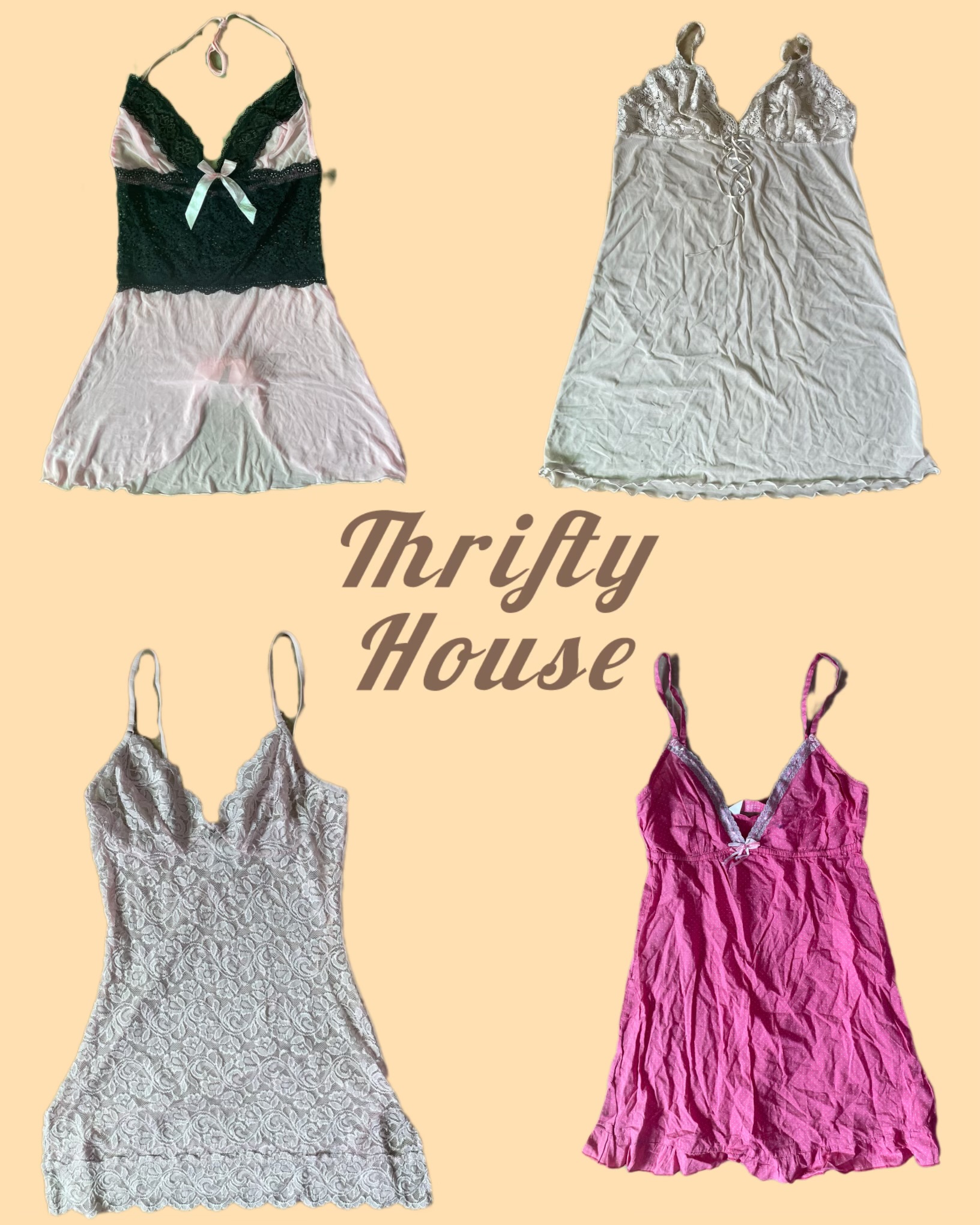 Y2k Chic Camisole Combo(TH/110)