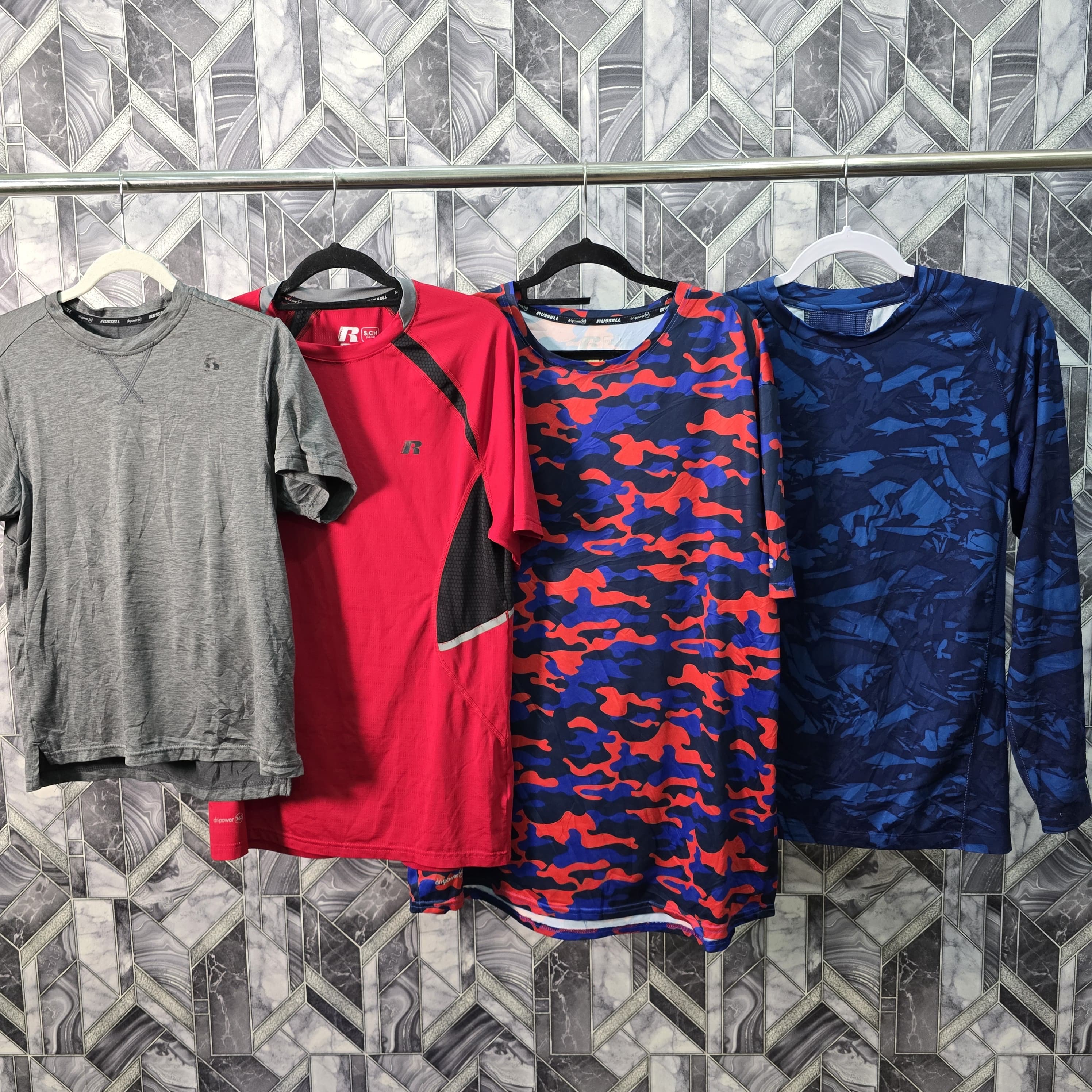 AV-0707 Russell T-shirt a maniche corte e lunghe