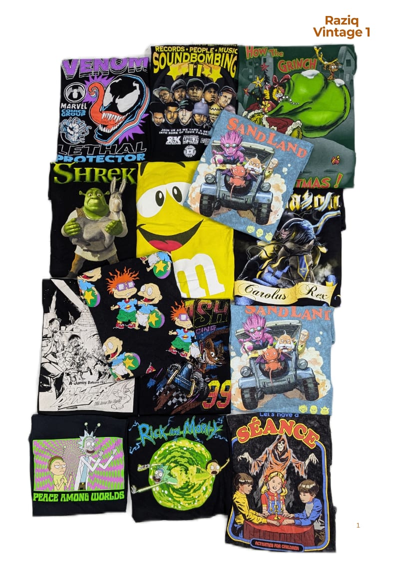 Cartoon Printed Tshirts