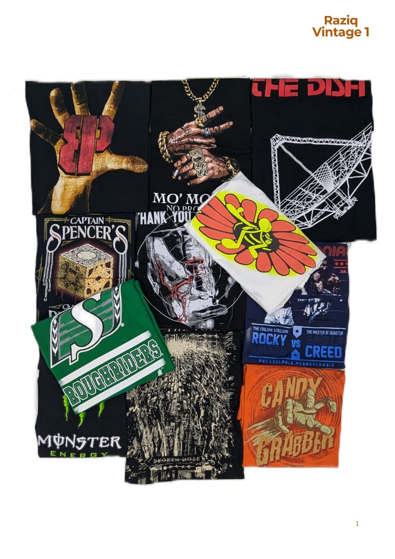 Vintage printed Tshirts