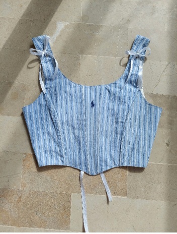 Upcycled RL Corset Tops - MOQ20