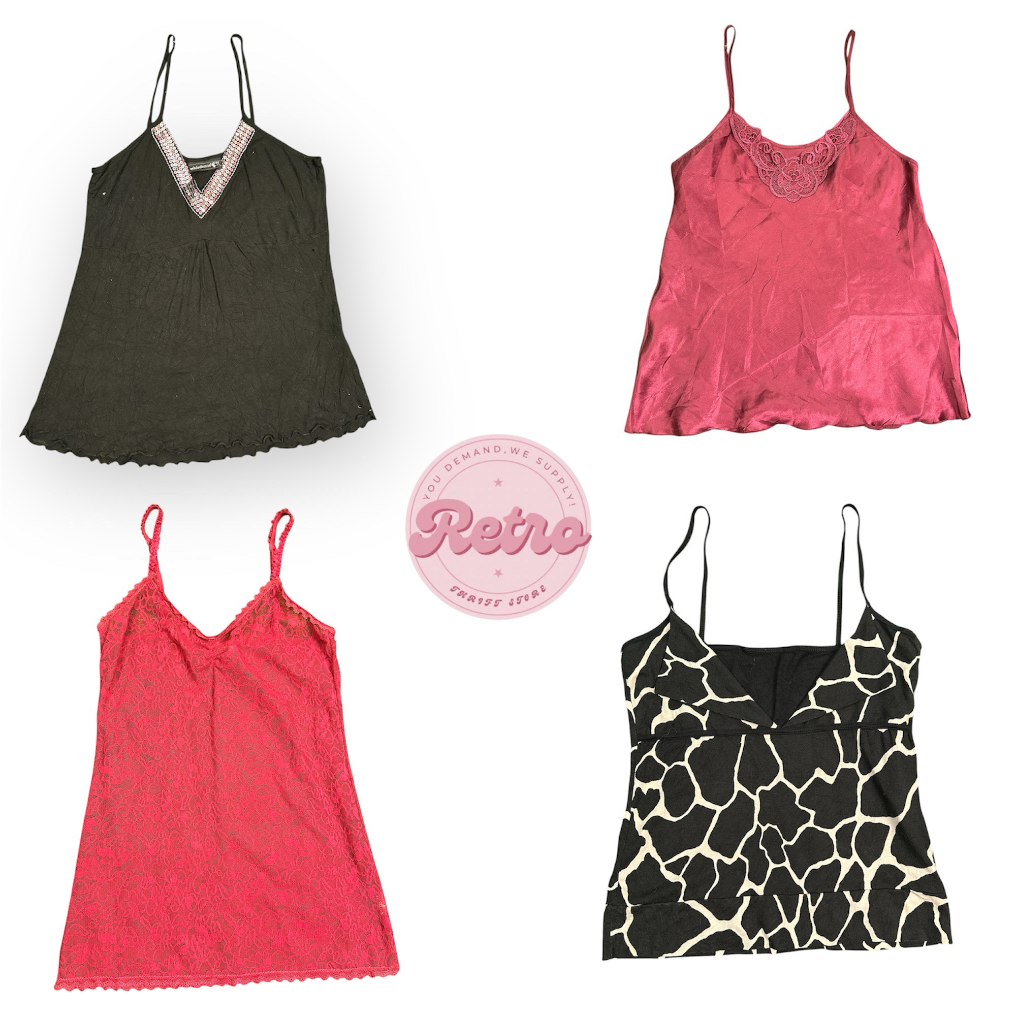 Top in satin di lusso per uno stile estivo elegante (R)