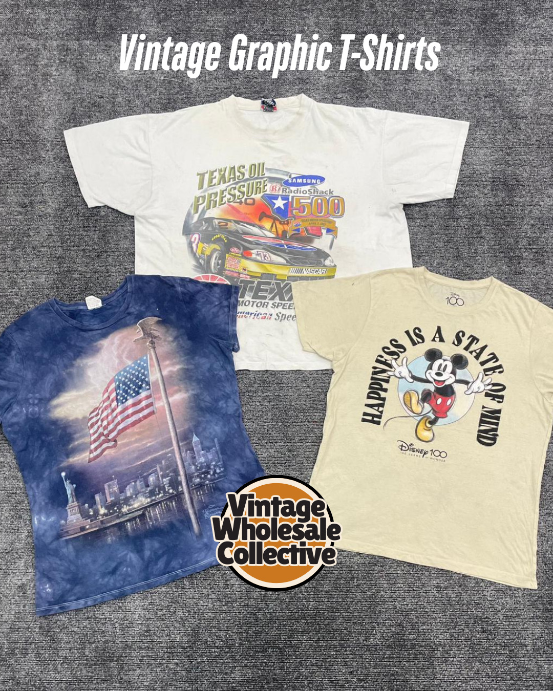 Vintage Graphic T-Shirts - (16/01)