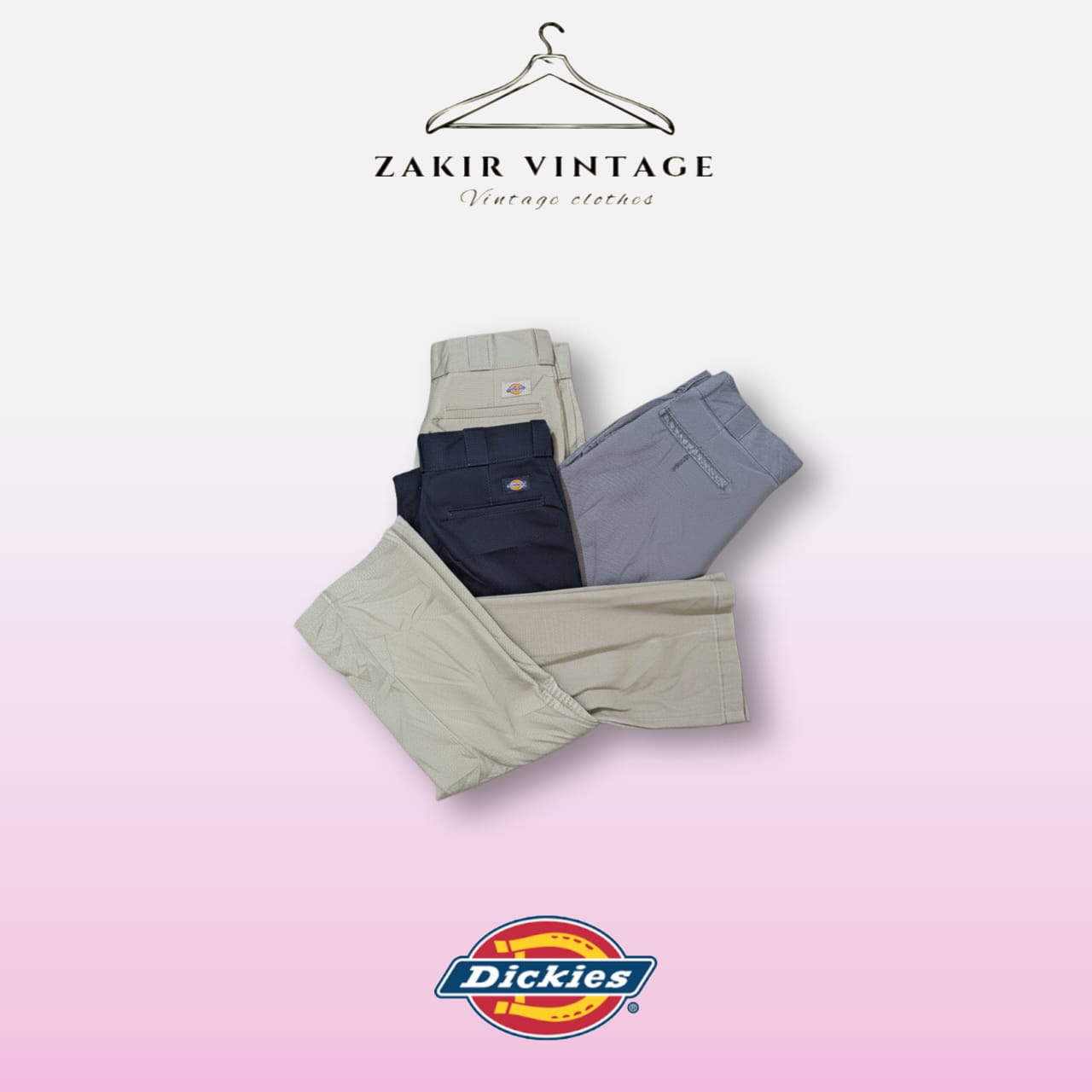 Pantalons en coton Dickies