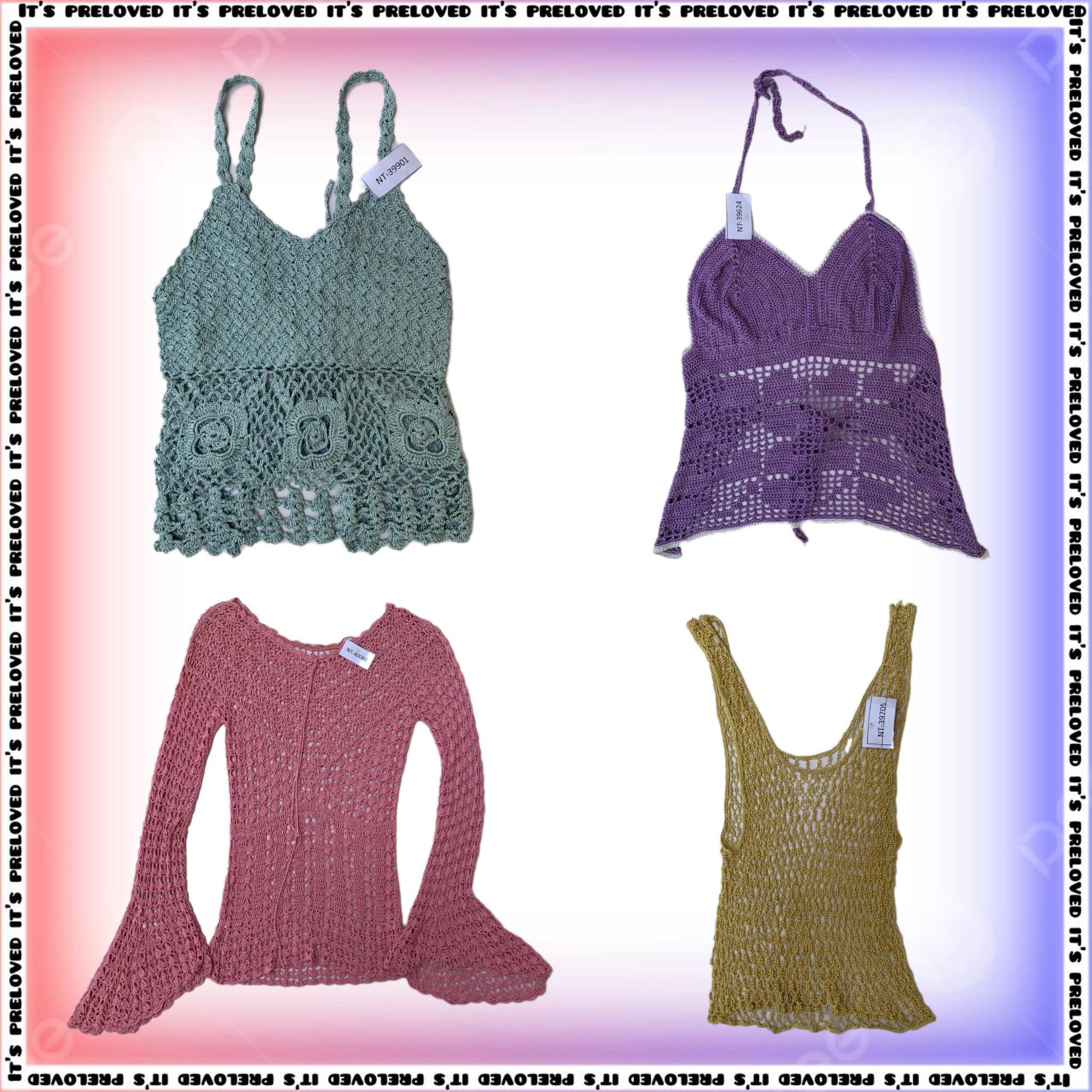 Mélange Pastel Sugar Plum - hauts, robes, jupes SS-1847)