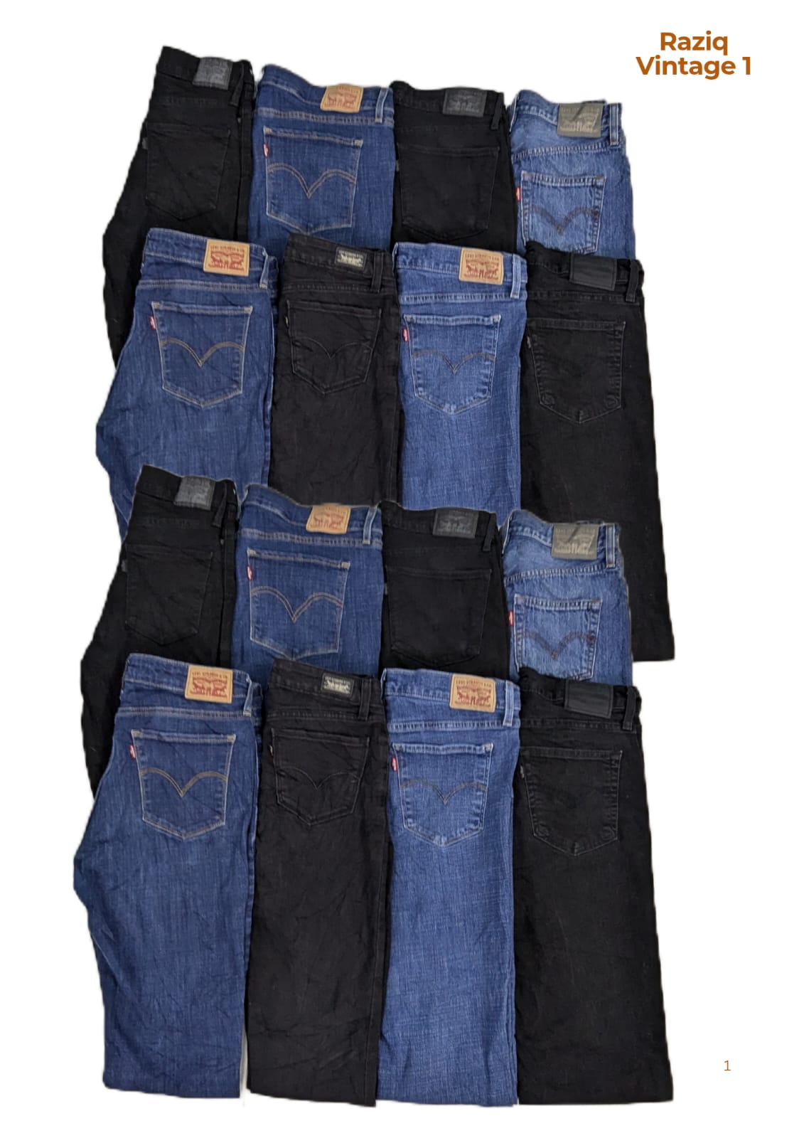 💥 RV1784 Women Levi's Zipper Jeans