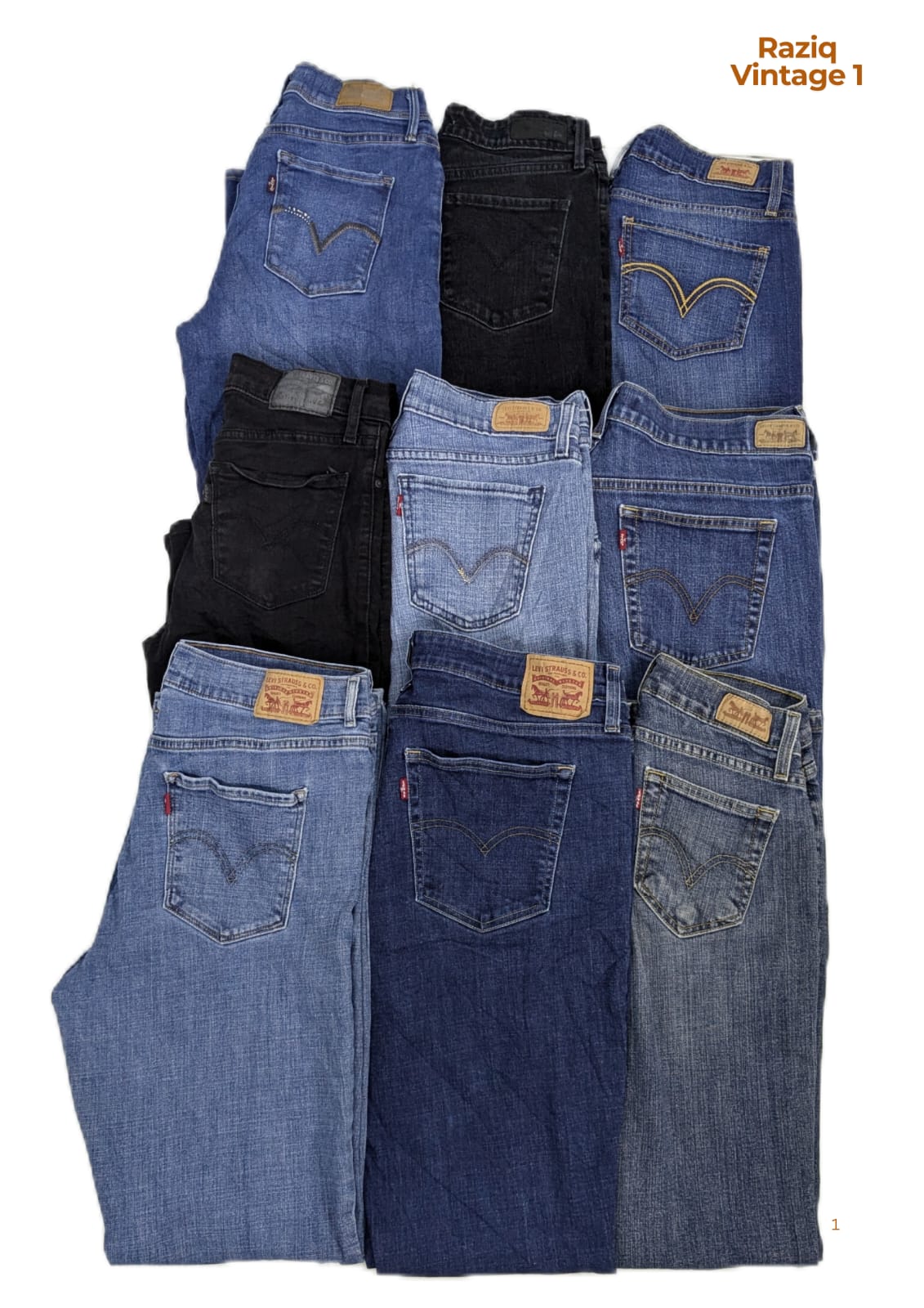 💥 RV1785 Women Levi's Bootcut Jeans