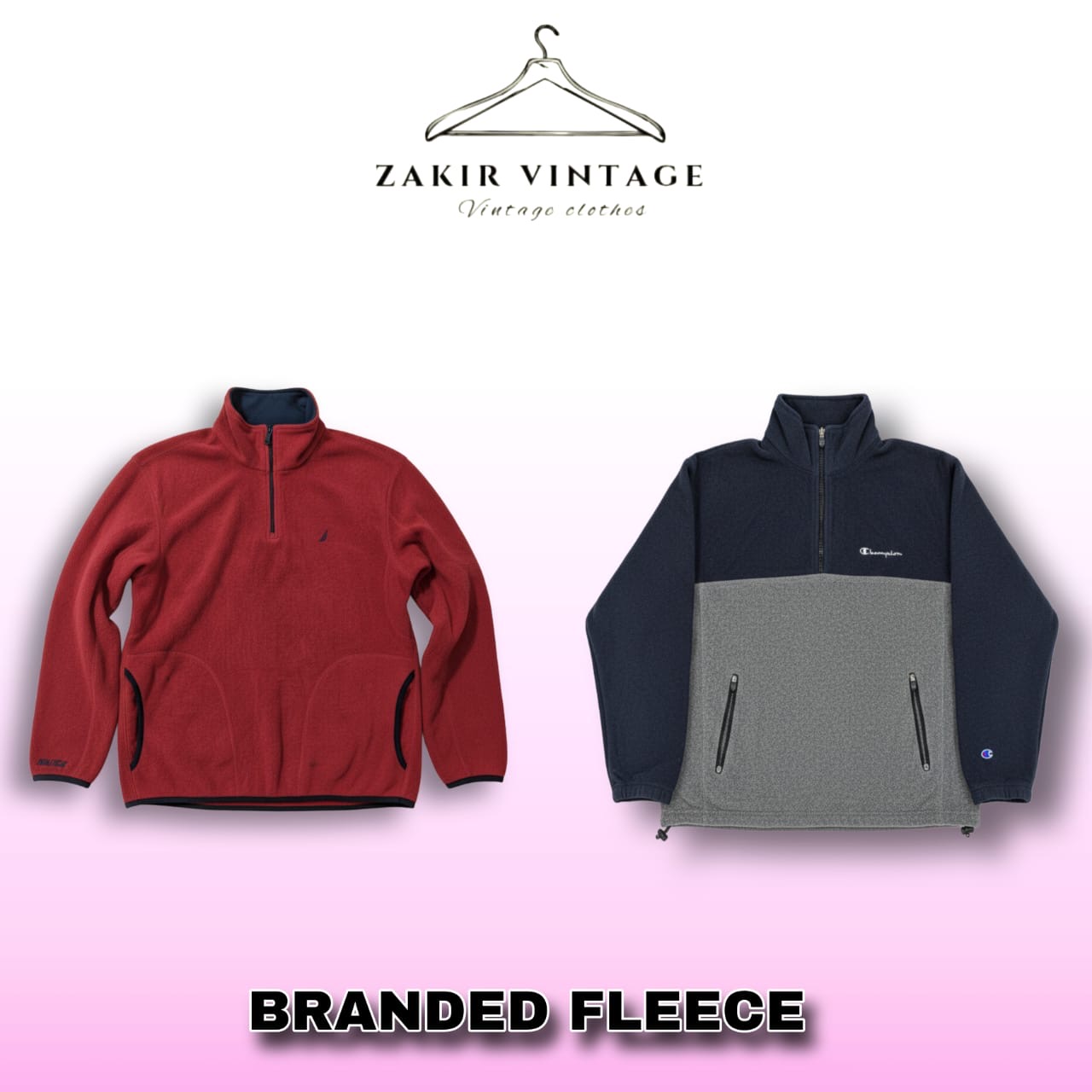 Vestes polaire de marque