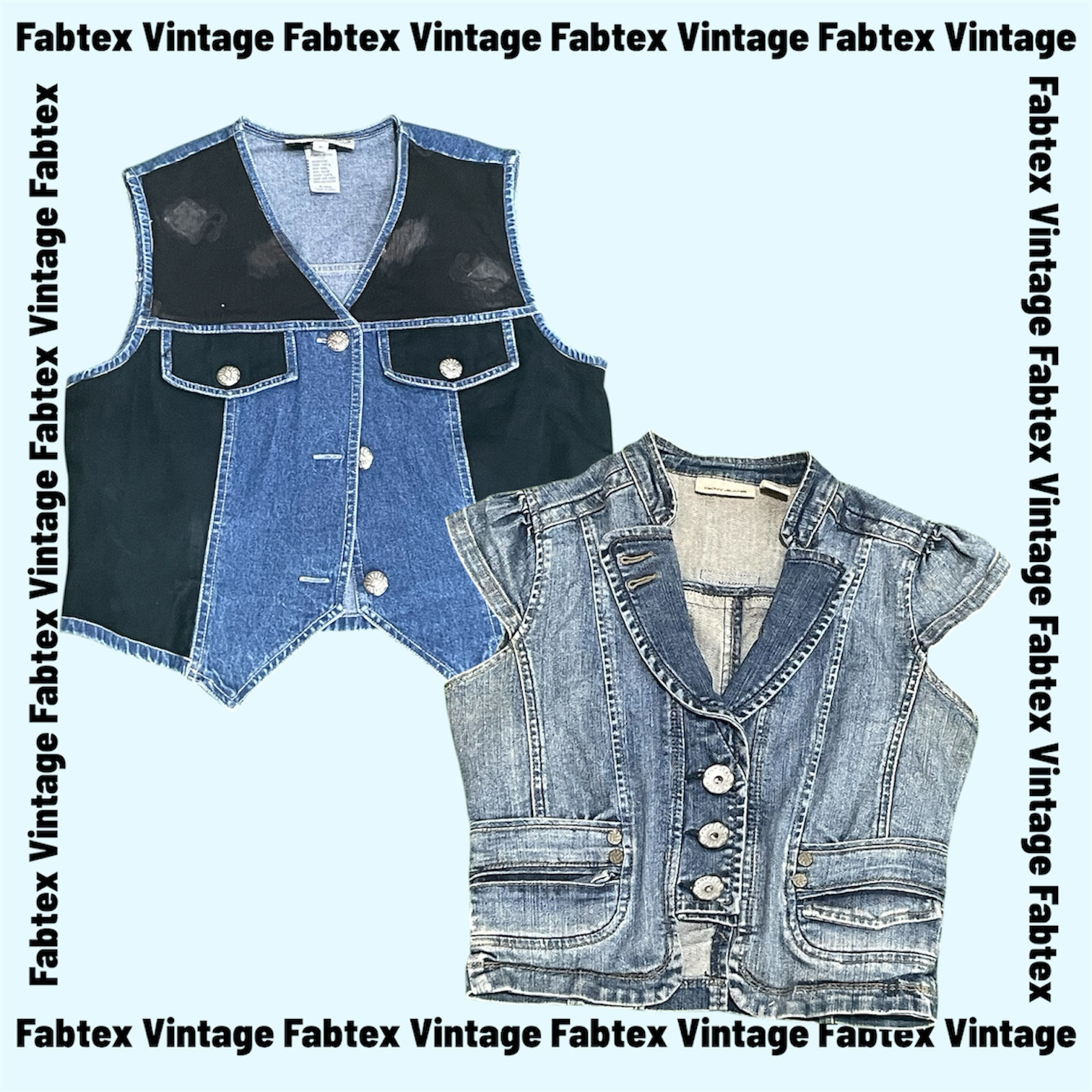 (FV-879) Y2K Denim-Westen