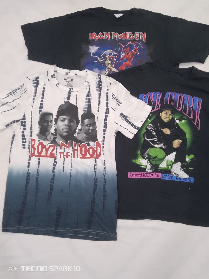 ZV1535 Music Print T-Shirt