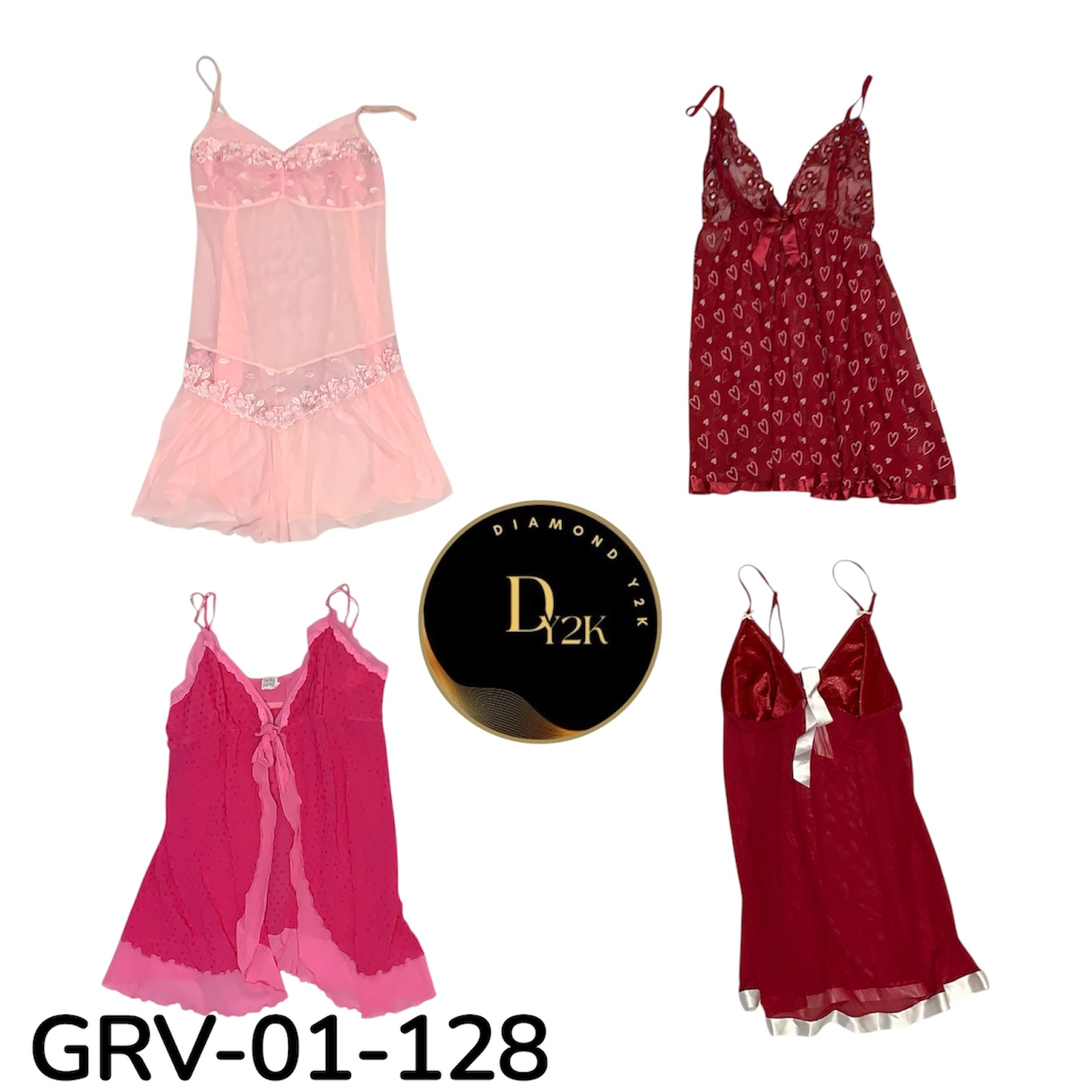 Trendy  Y2K Slip Dress – Minimalist Chic Party Dress (GRV-01-128)