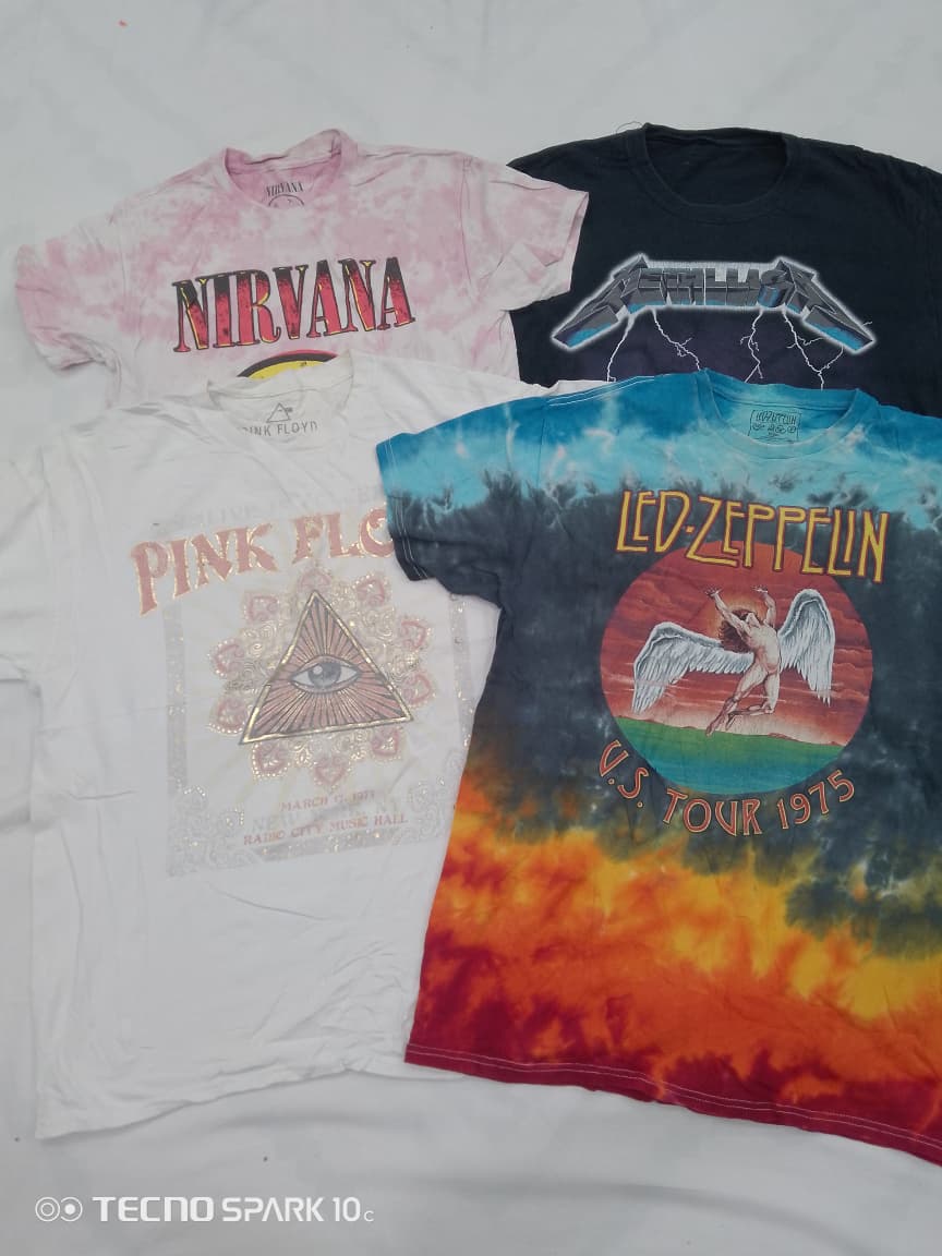 ZV1541 Music Print T-Shirt