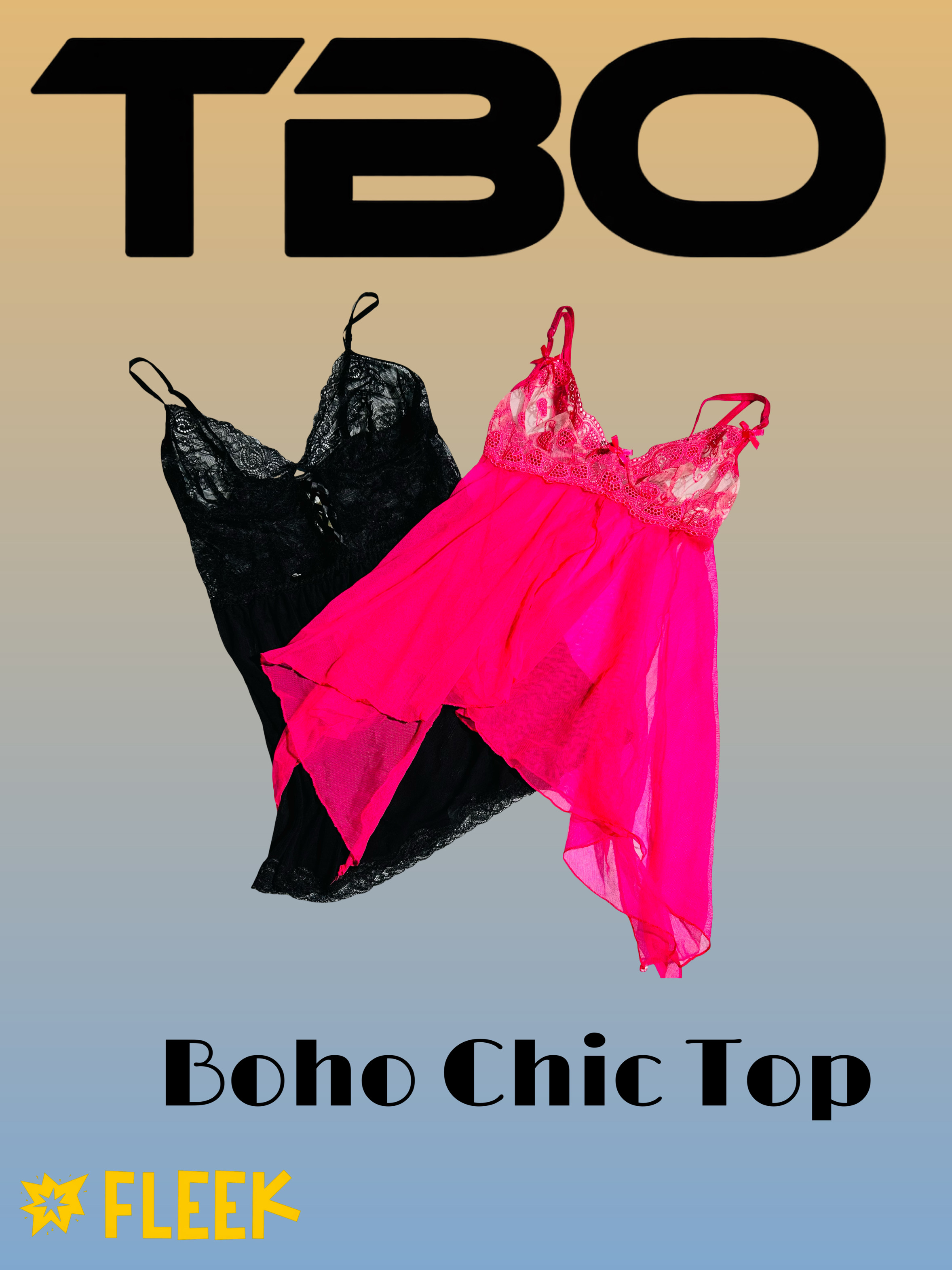 Boho chic top
