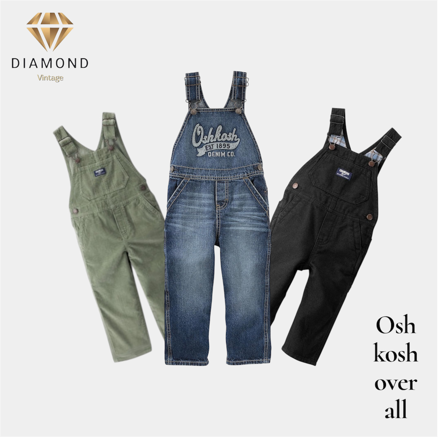 Macacão Infantil Oshkosh B’gosh (DV -01-273)