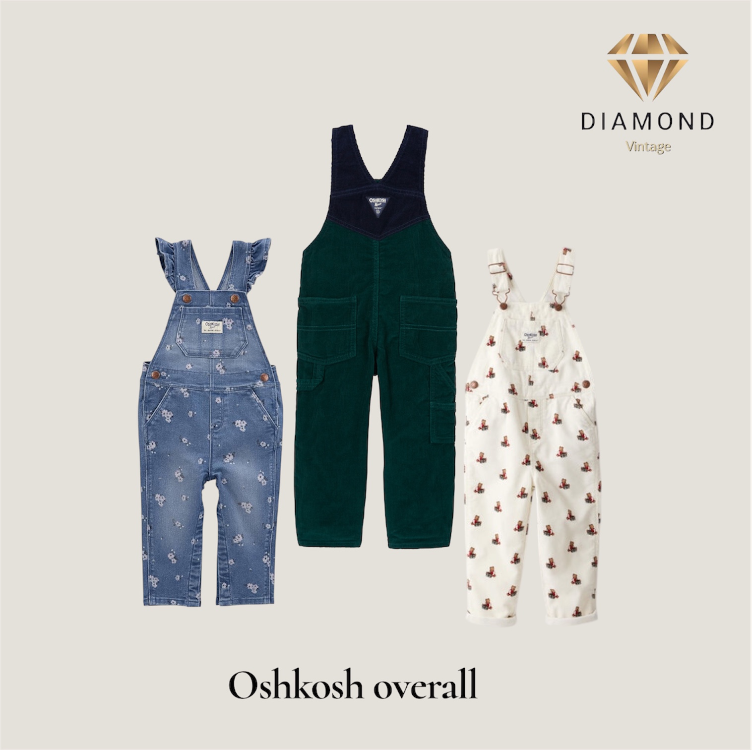Kids Oshkosh B'gosh Overall  (DV -01-275)