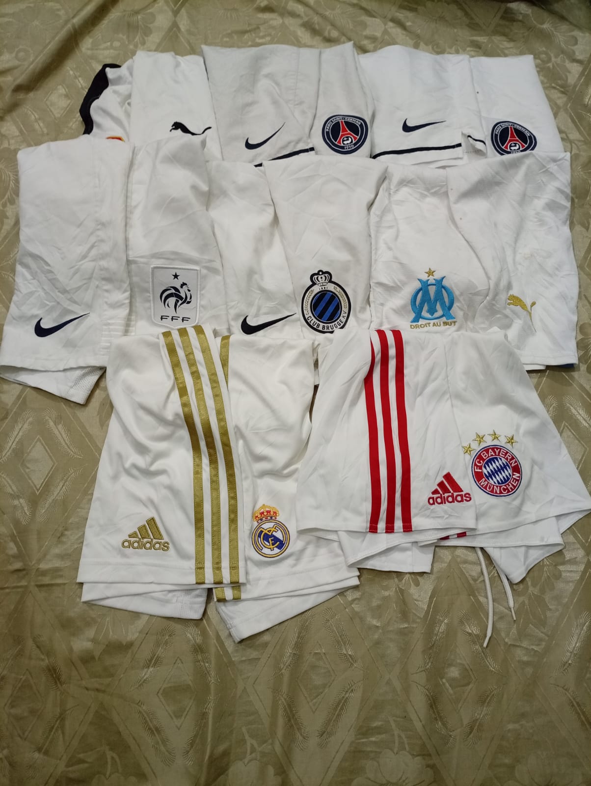 shorts de club avec logo