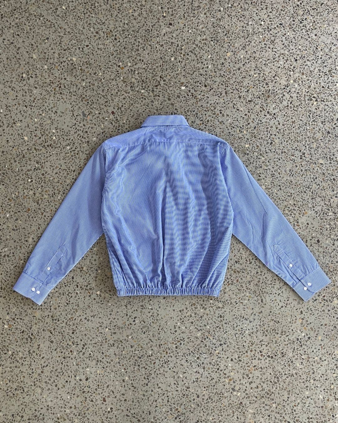 Veste Harrington à boutons récupérée