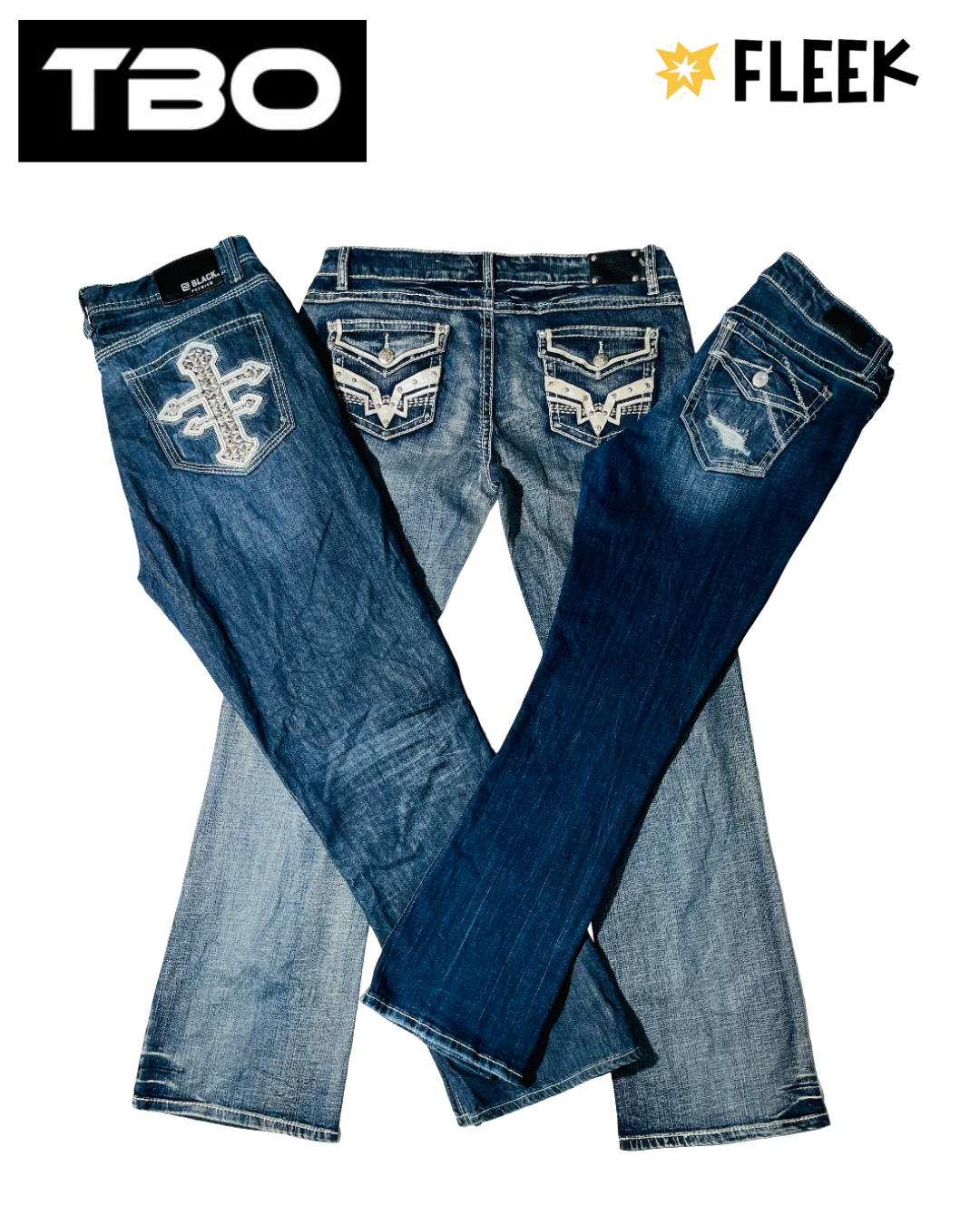 Y2K style jeans