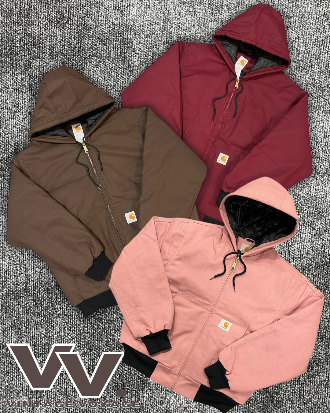 Carhartt überarbeiteter Stil Mischfarbe Kapuzenjacken #17126