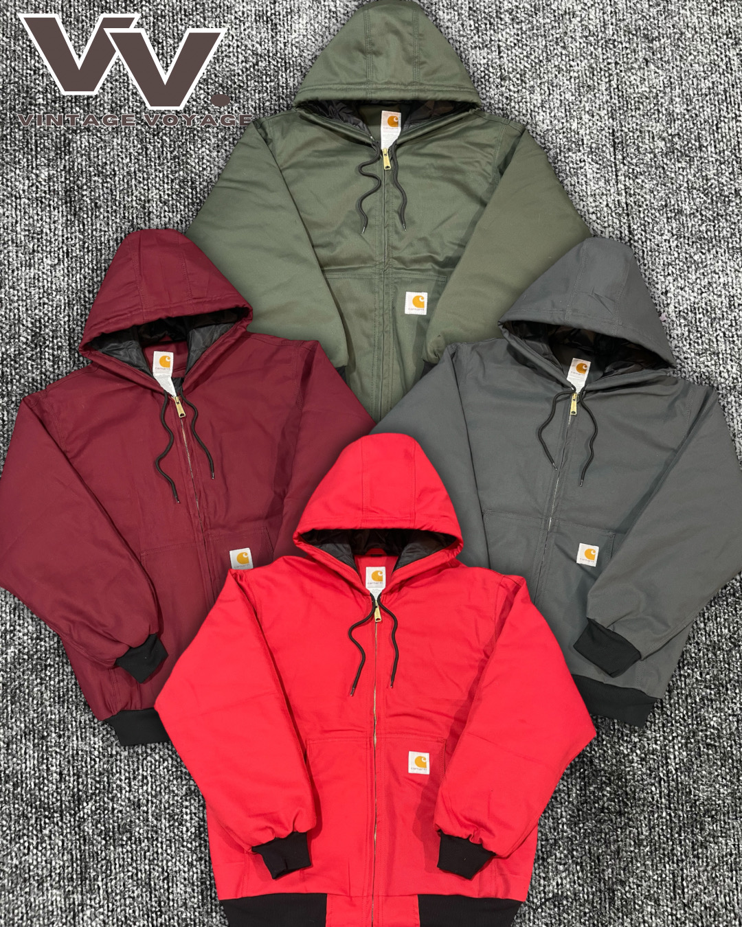 Carhartt überarbeiteter Stil Mischfarbe aktive Jacken #17126