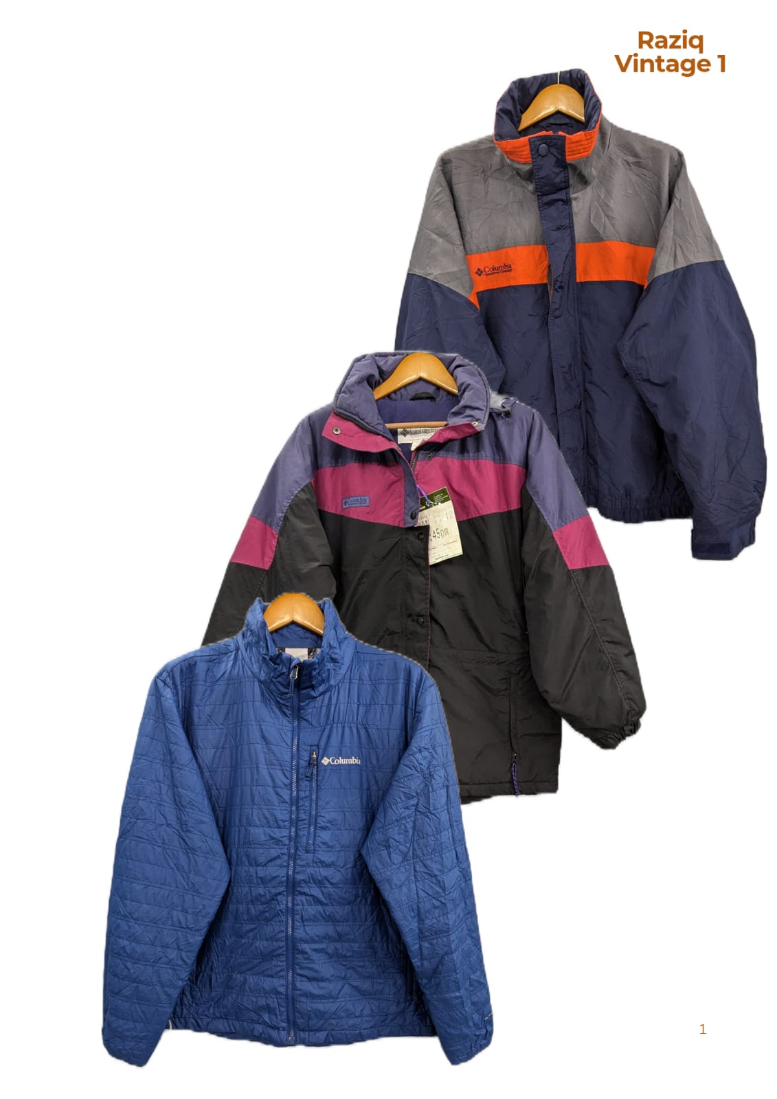 💥 RV1796 Columbia Jackets