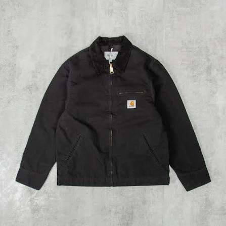 Carhartt Black Detroit rework style jacket