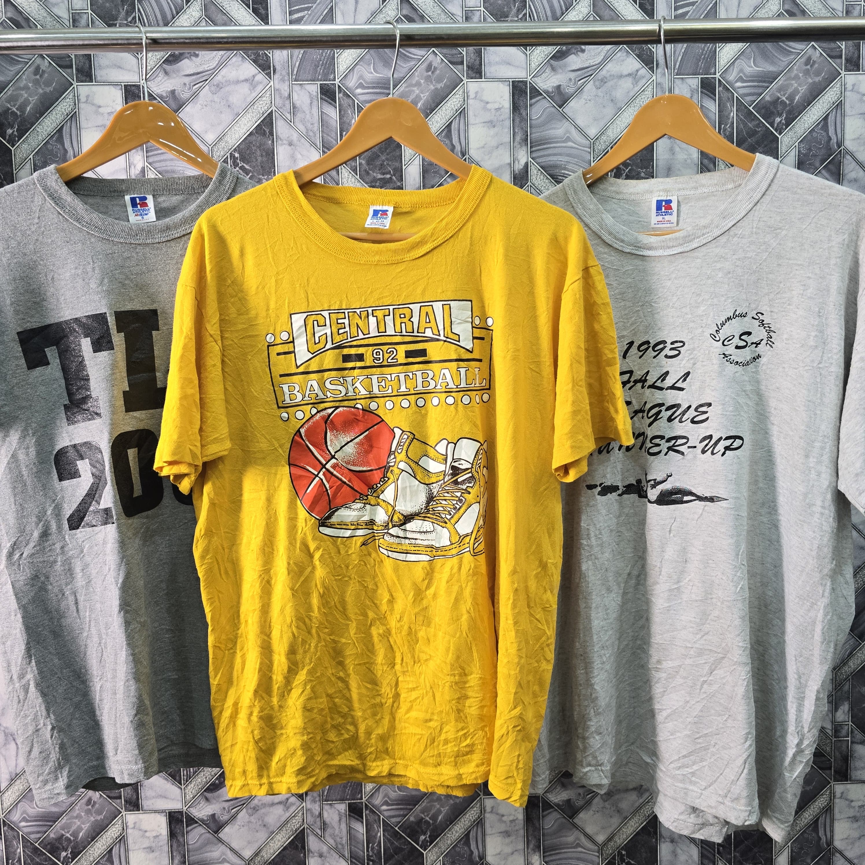 AVG-0144 Russell Single stitch T-Shirts