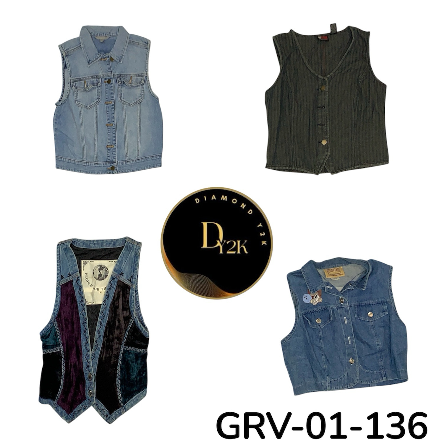 2. Stylische blaue Denim-Weste – Lässig & Trendy (GRV-01-136)