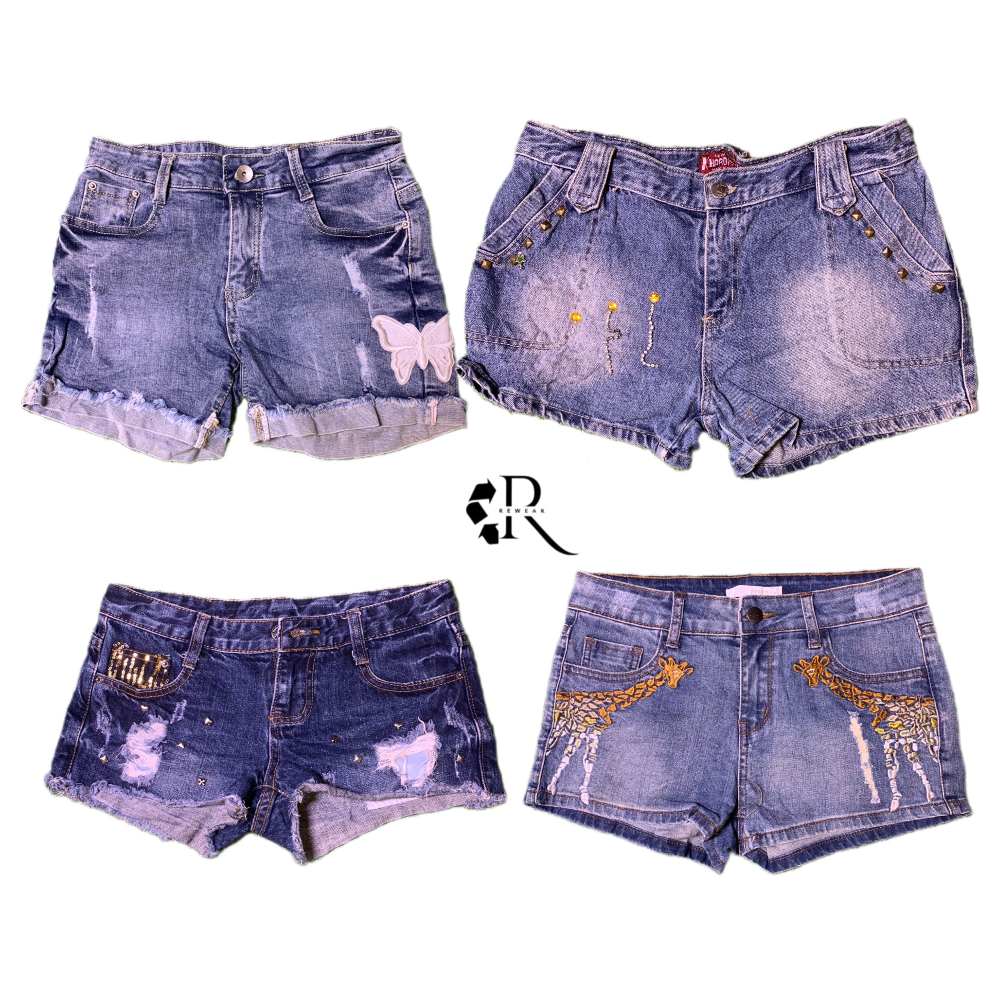 Y2K Edgy Girl Sexi Mini Shorts RW-1462