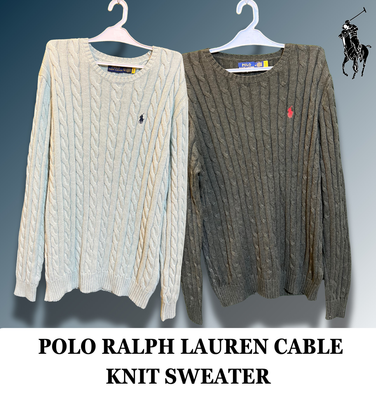 Premium Ralph Lauren Cable Knit Sweaters