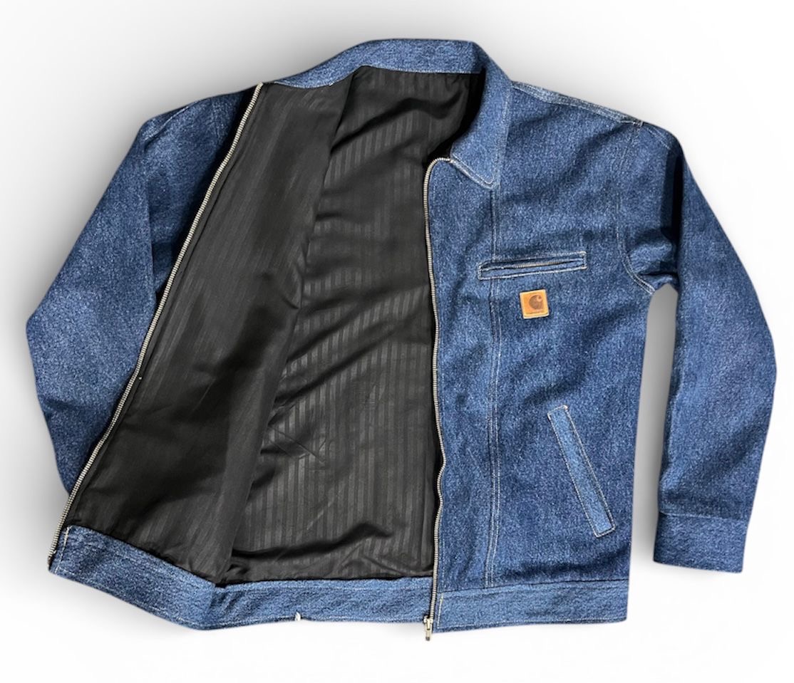 Fs-71 Upcycled Carhartt denim slim fit jacket