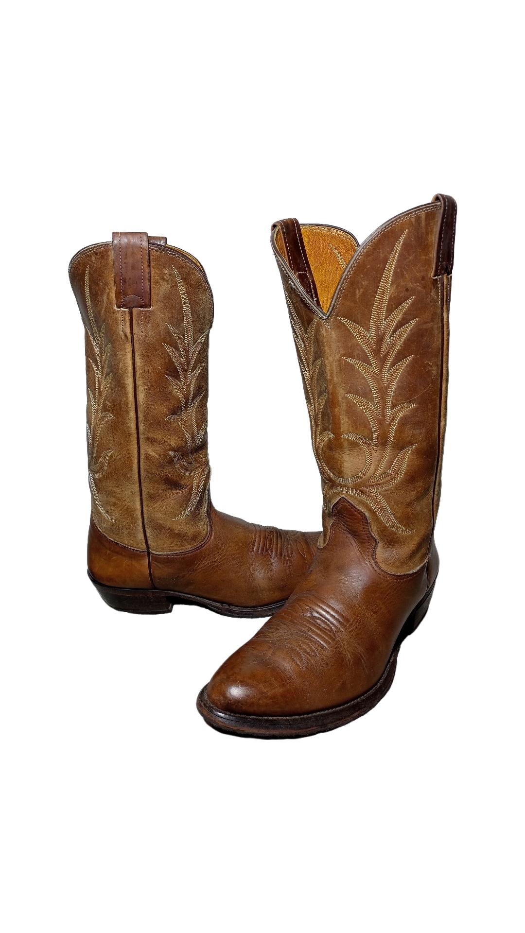 MV384# Excellent quality Vintage Cowboy Boots