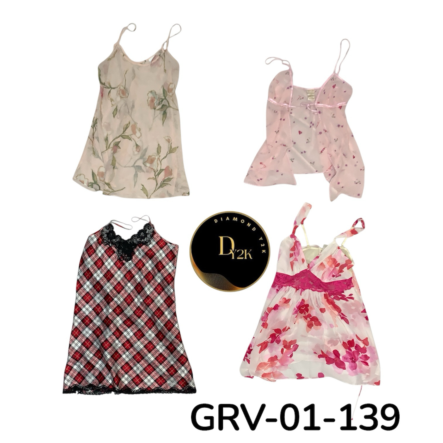 Vintage 2000s Slip Dress – Chic Minimalist Y2K Fashion(GRV-01-139)