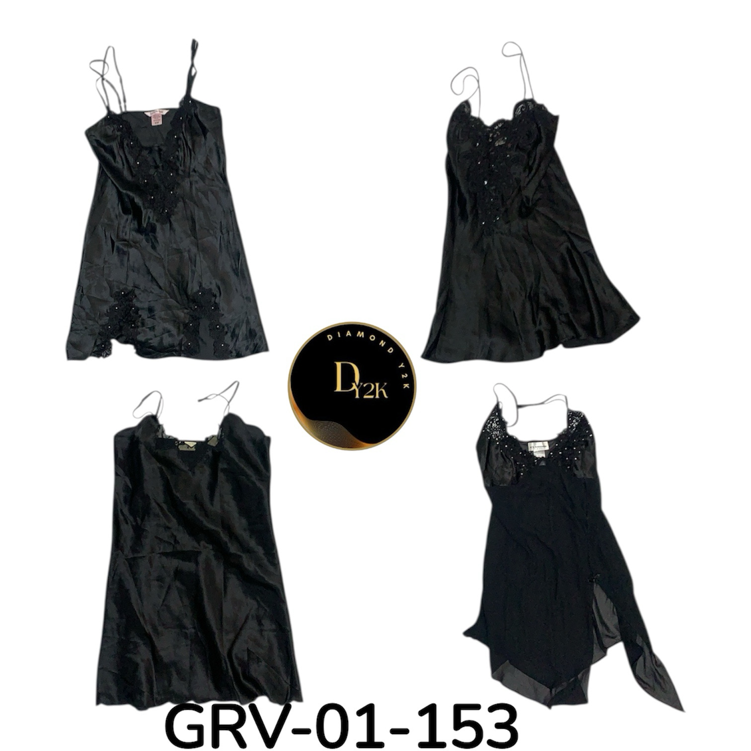 Classic Y2K Slip Dress – Iconic 2000s Style (GRV-01-153)
