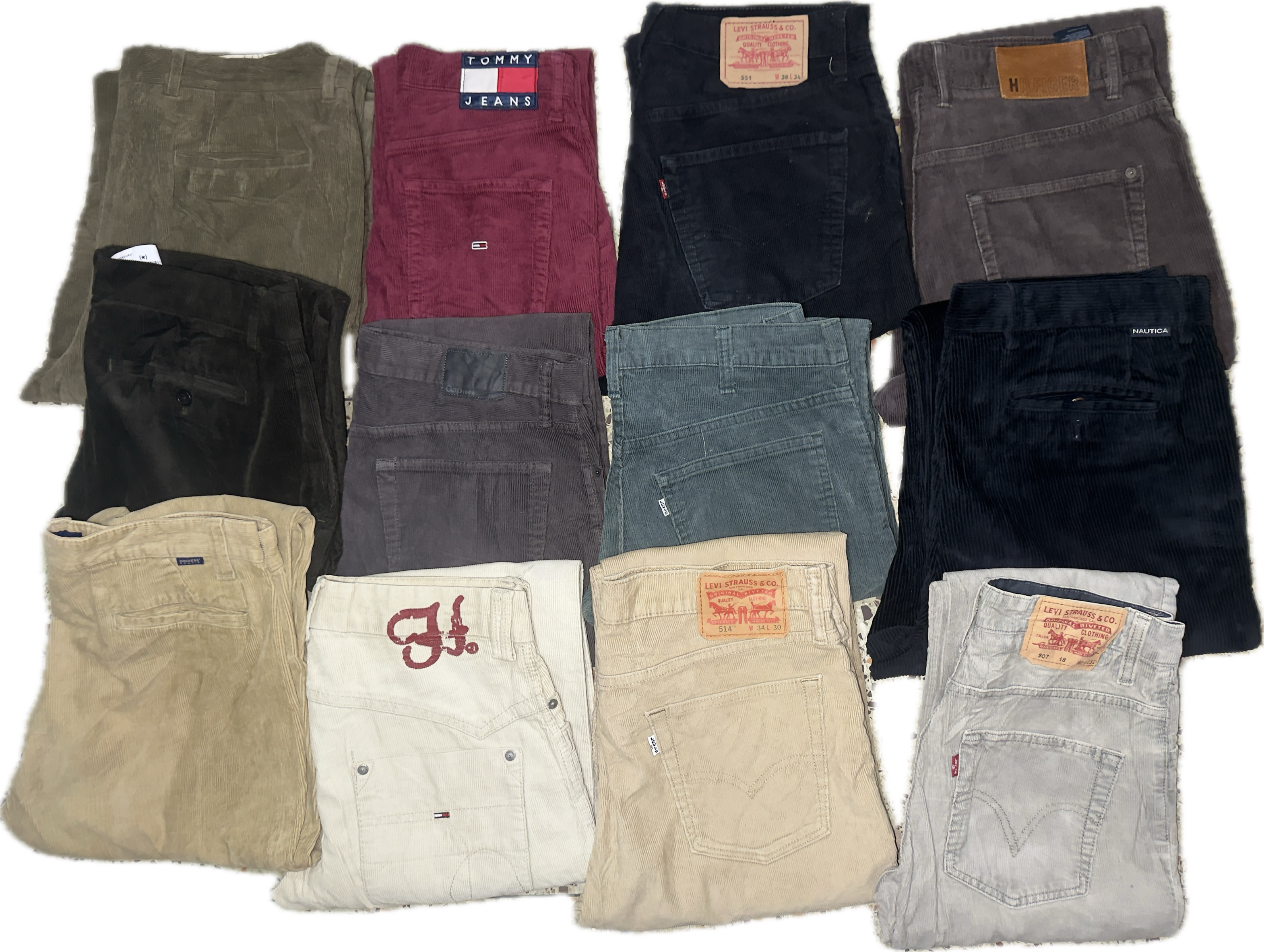 ビンテージ ブランド コーデュロイ トラウザーズ