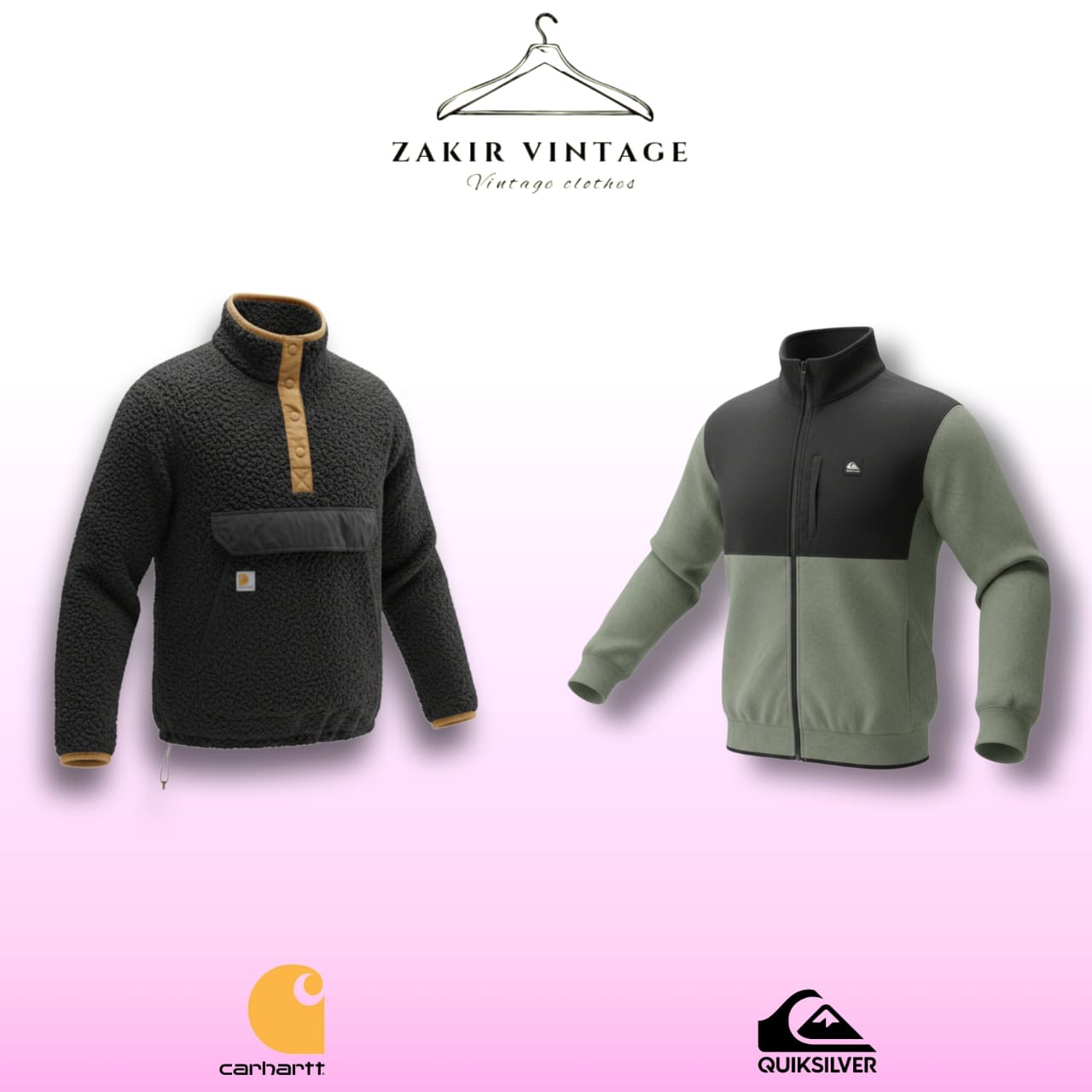 Markenfleecejacken ft Carhartt