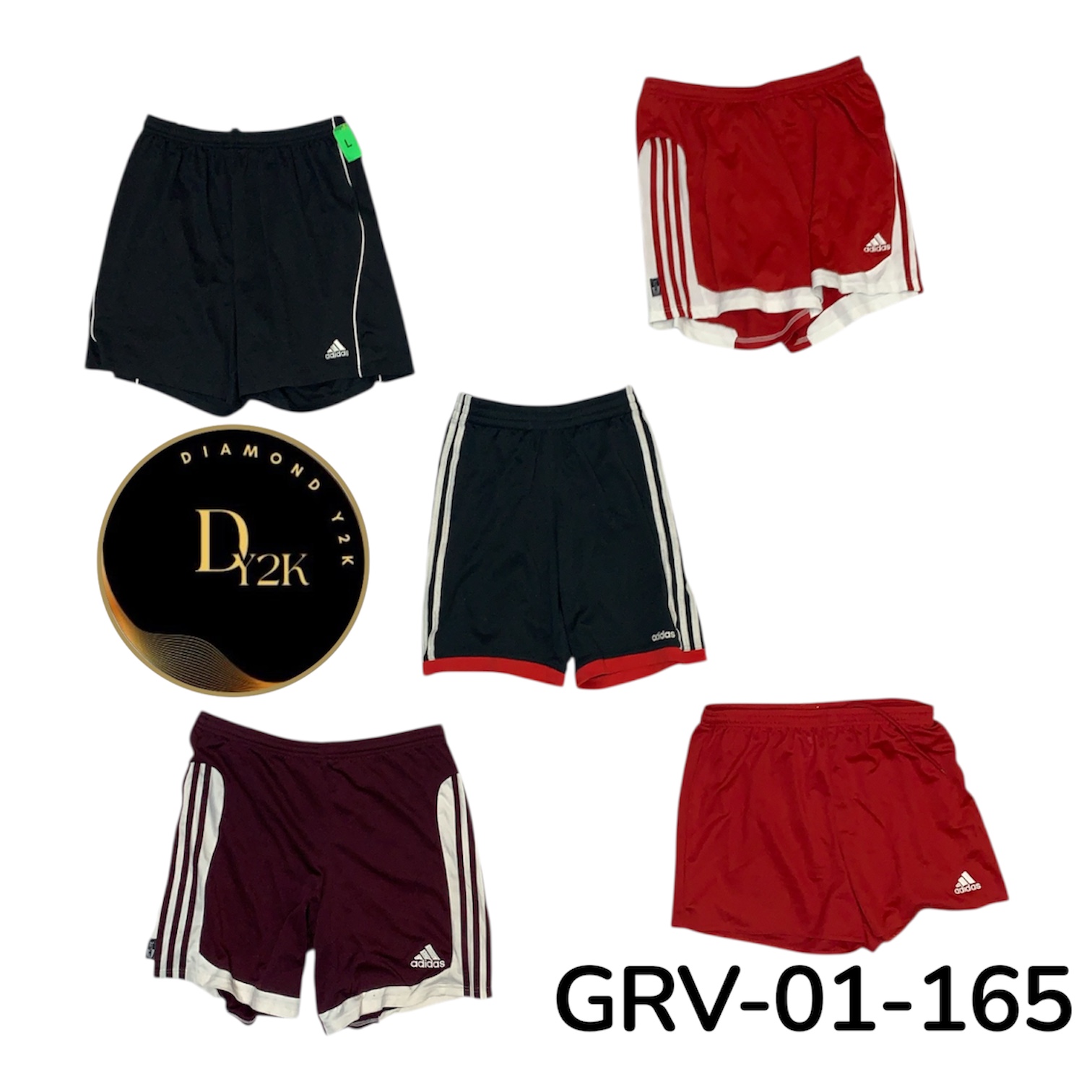 Y2K adidas short – Retro Sporty Streetwear for Women (GRV-01-165)