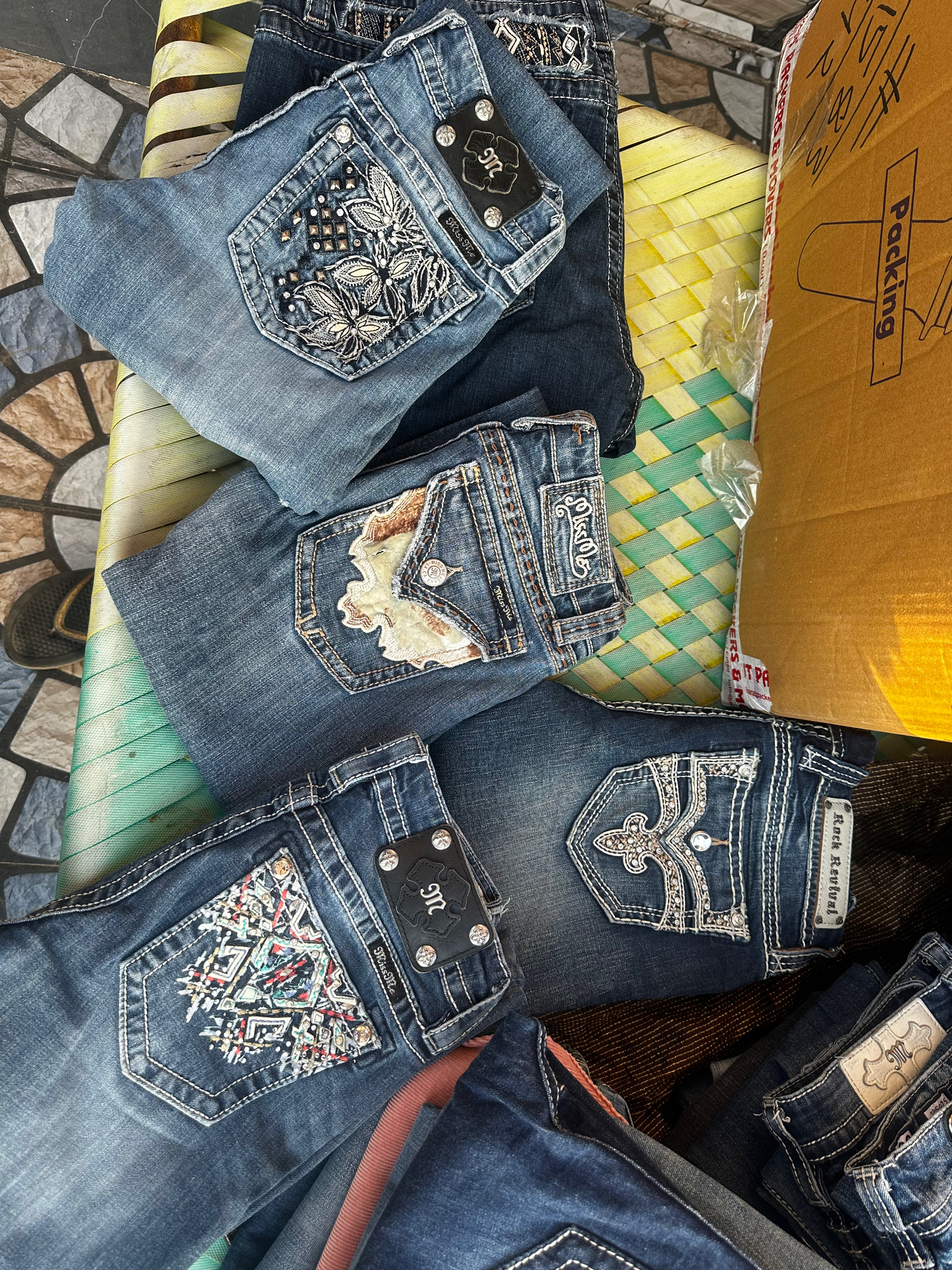 Miss me , True religion & RR bootcut et jeans évasés