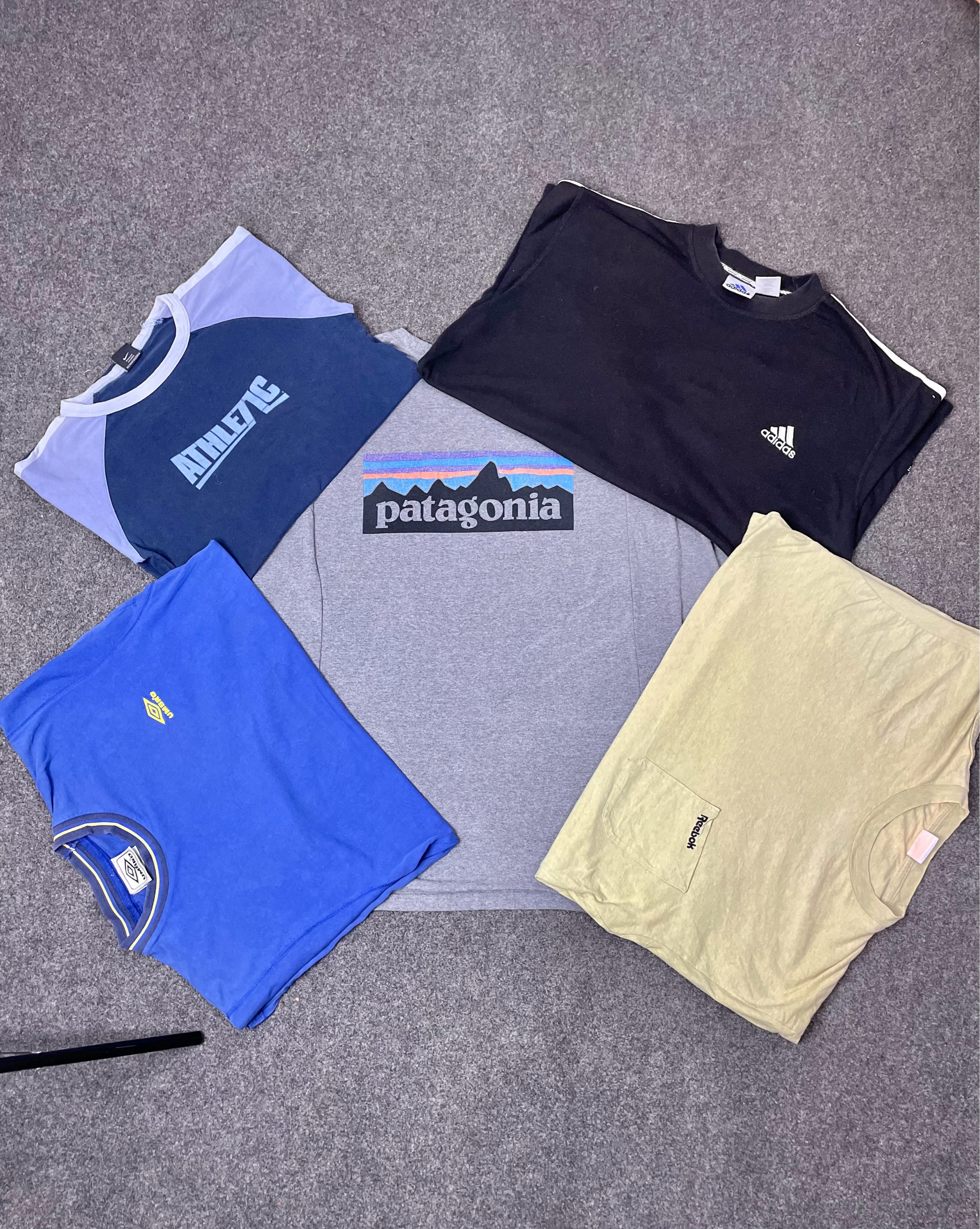 ビンテージラウンドネックTシャツミックスブランド