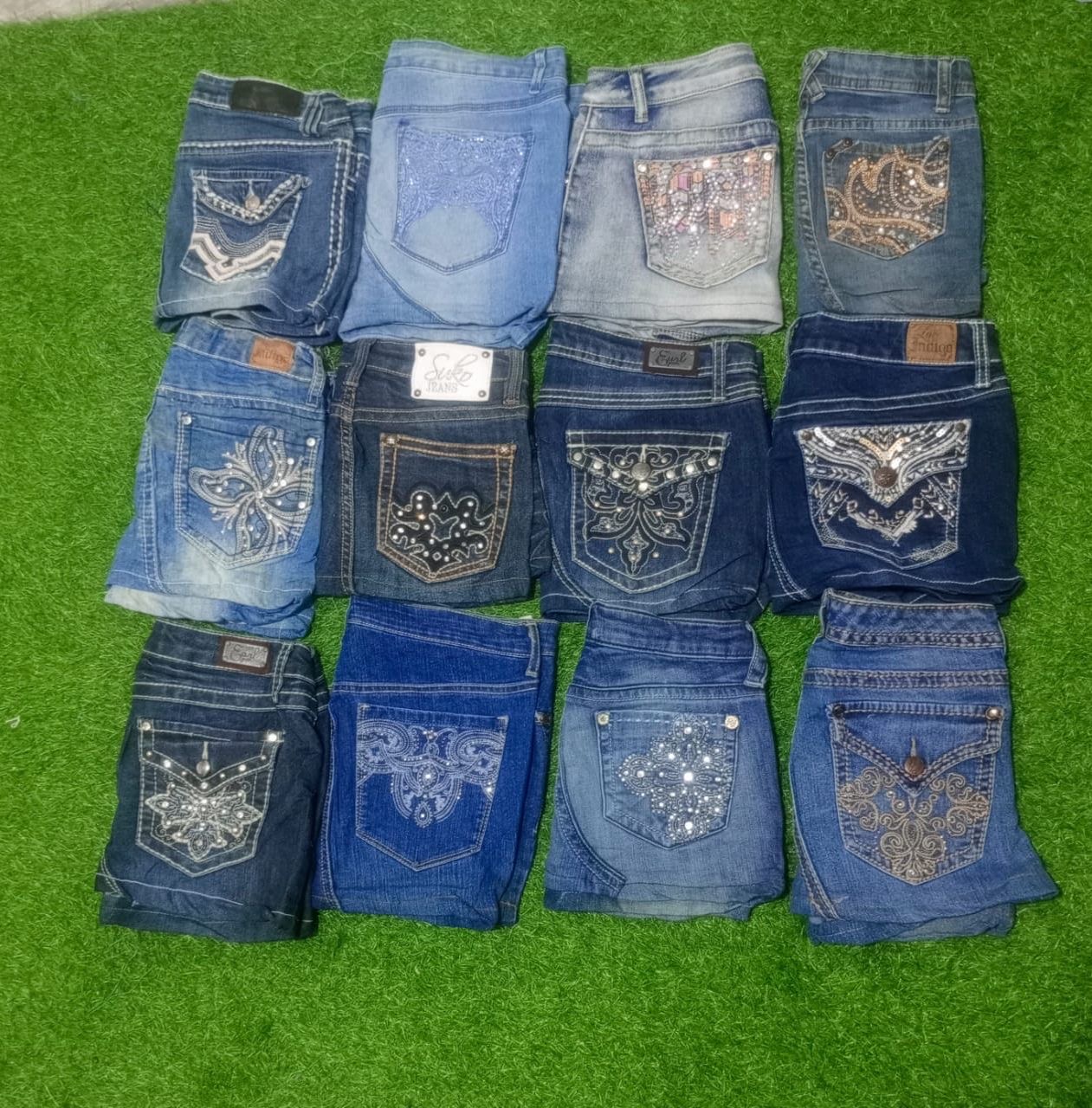 YMI JEANS AND OTHER MIX BRANDS MINI SKIRTS ( ID 36)