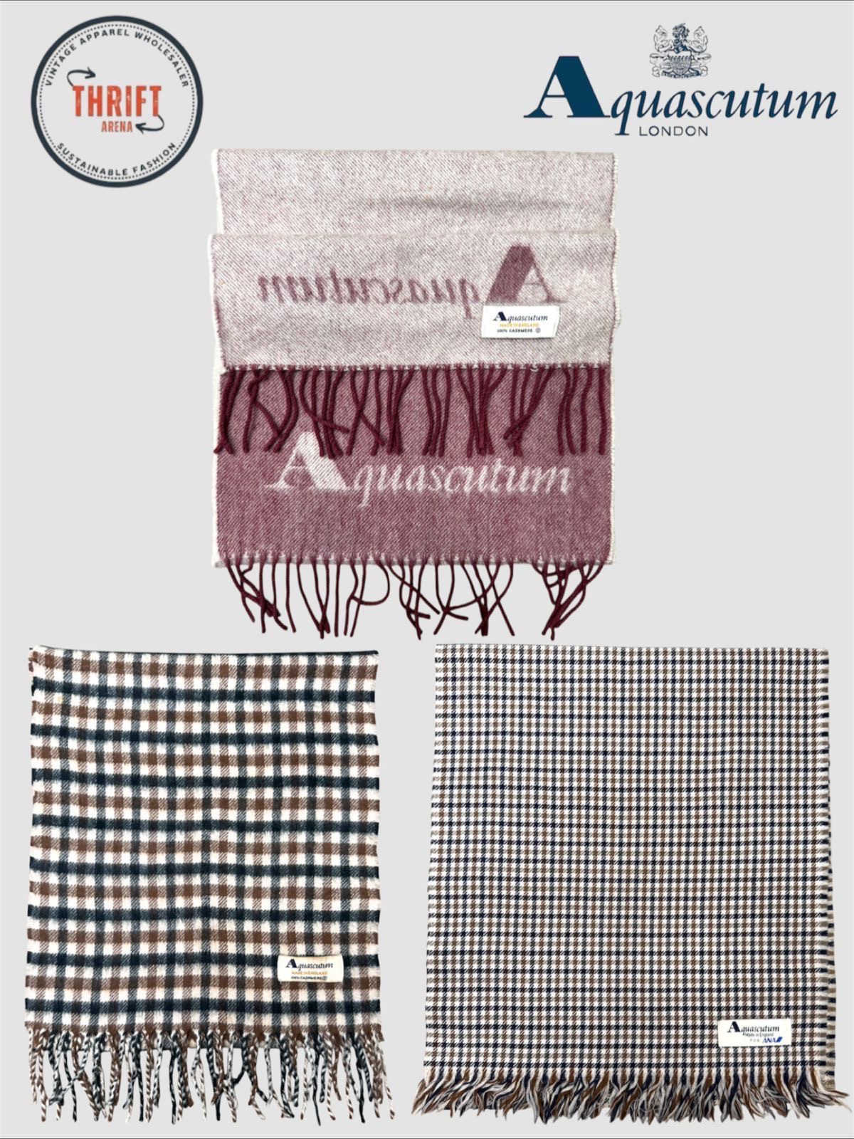 T2481 Aquascutum Écharpes 🧣