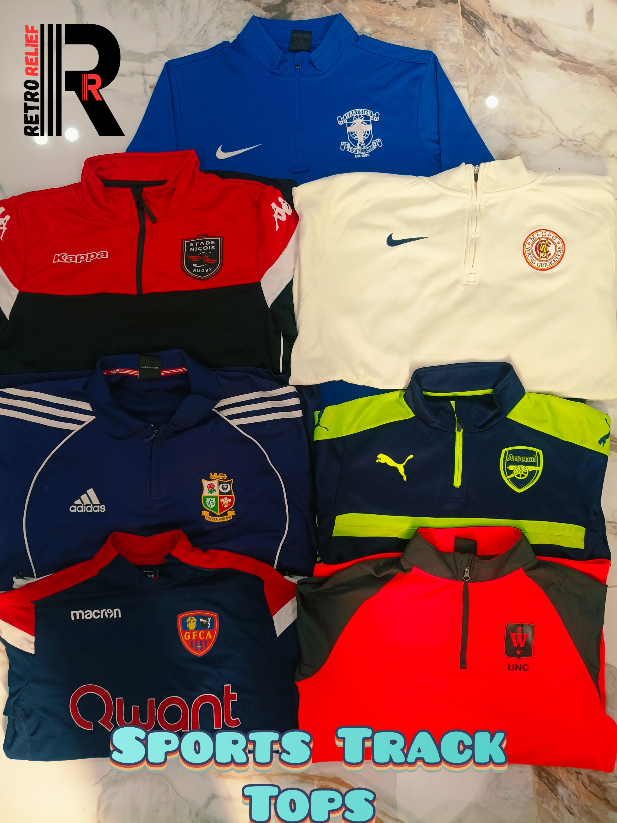 Mix Brands Sports Track Tops