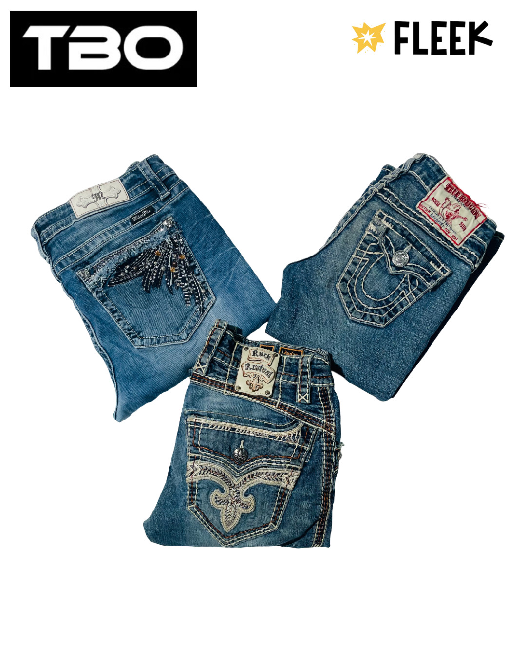 True religion Rockrevival Miss Me jeans