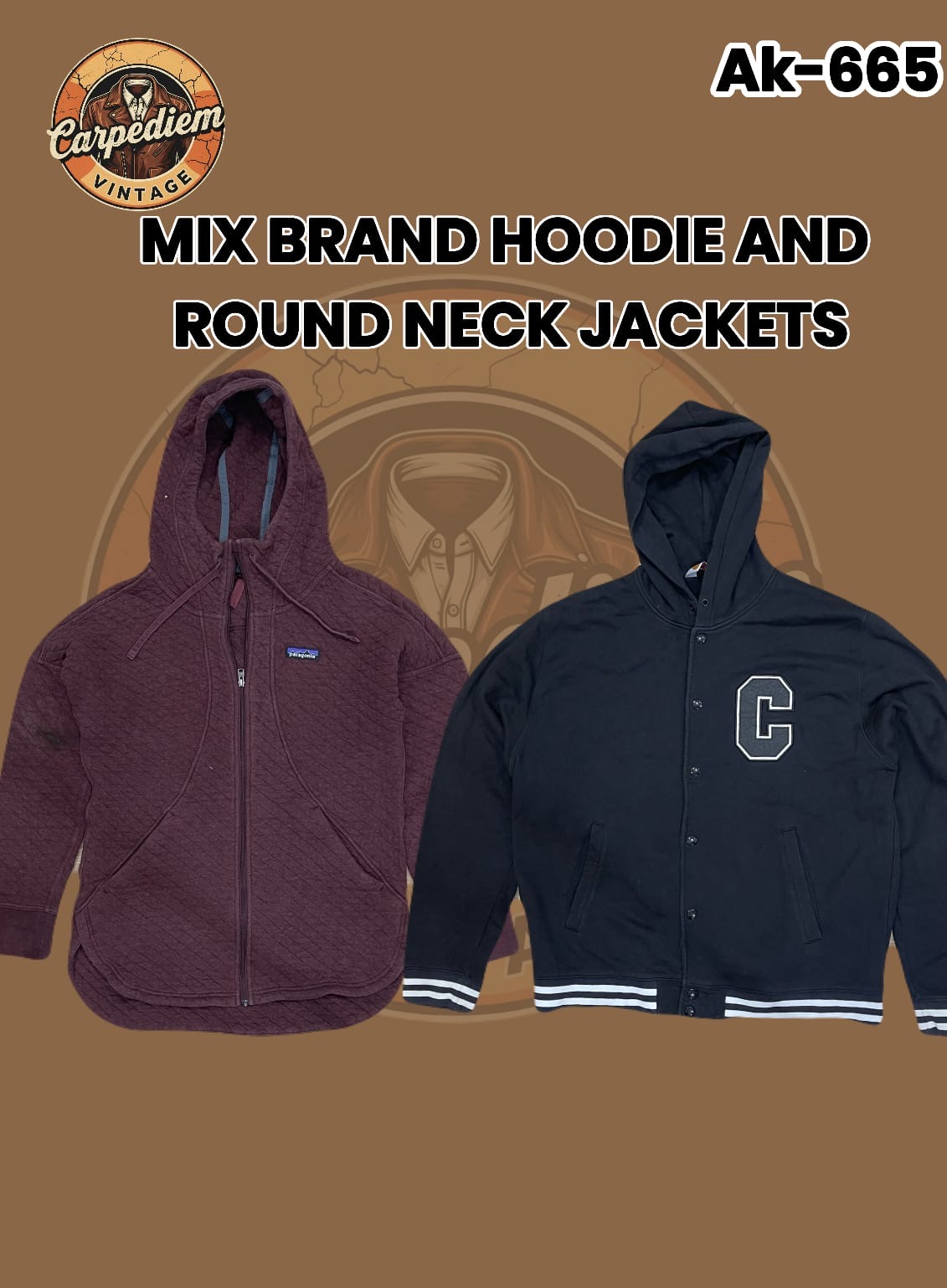 Mix brand Hoodies And Round Neck Jacket Ak-665
