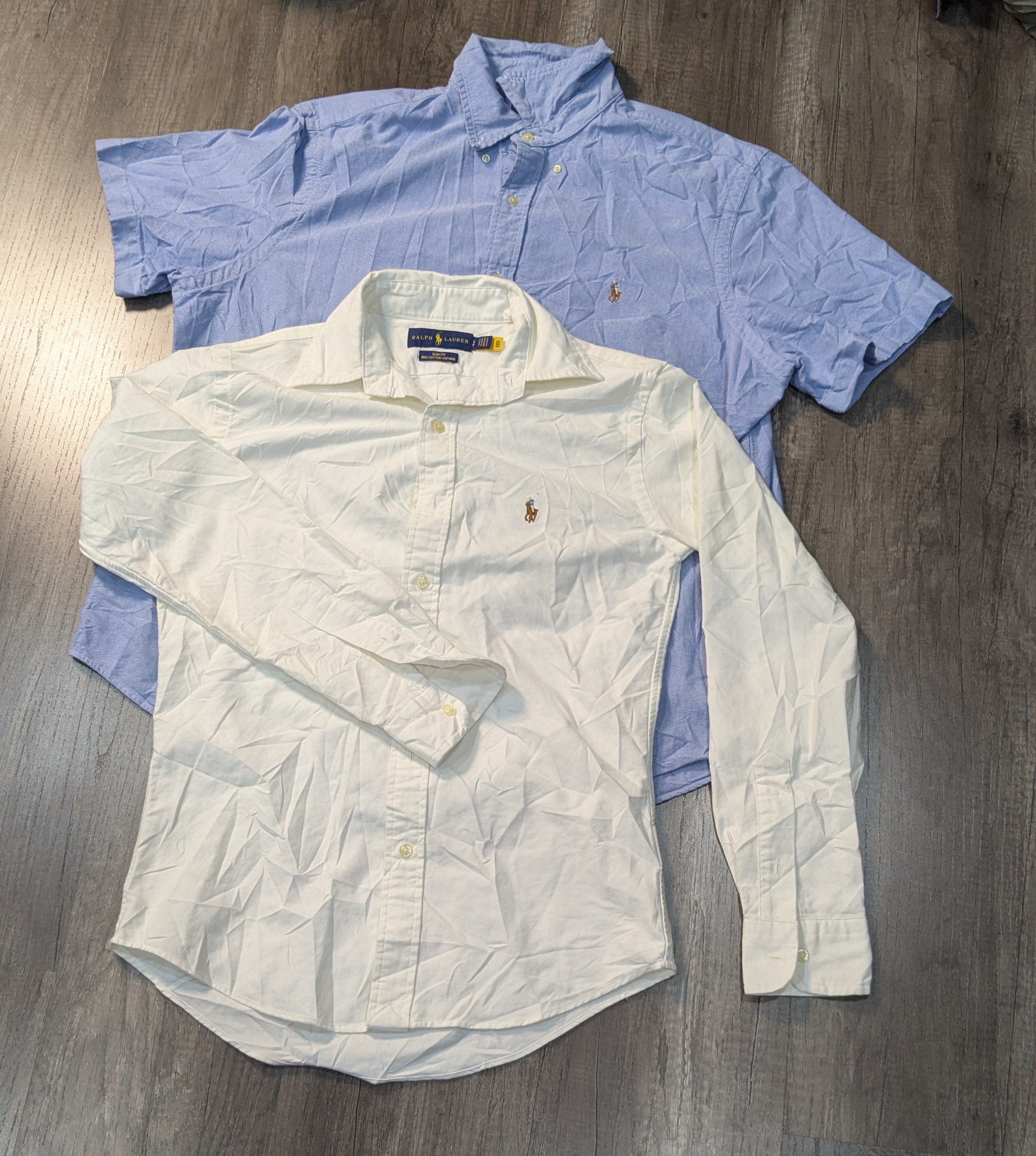 3118 - Ralph Lauren Hemd mit halben und langen Ärmeln