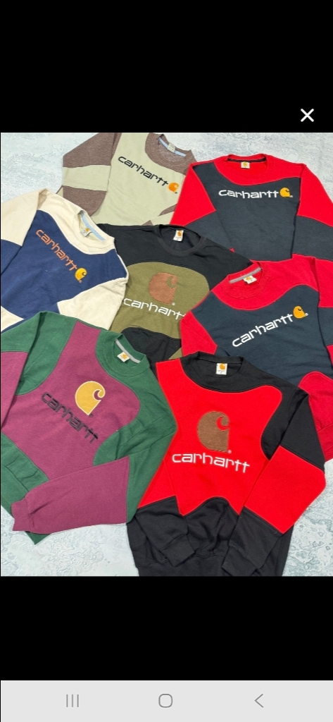 Rework Style Carhartt sweatshirt.